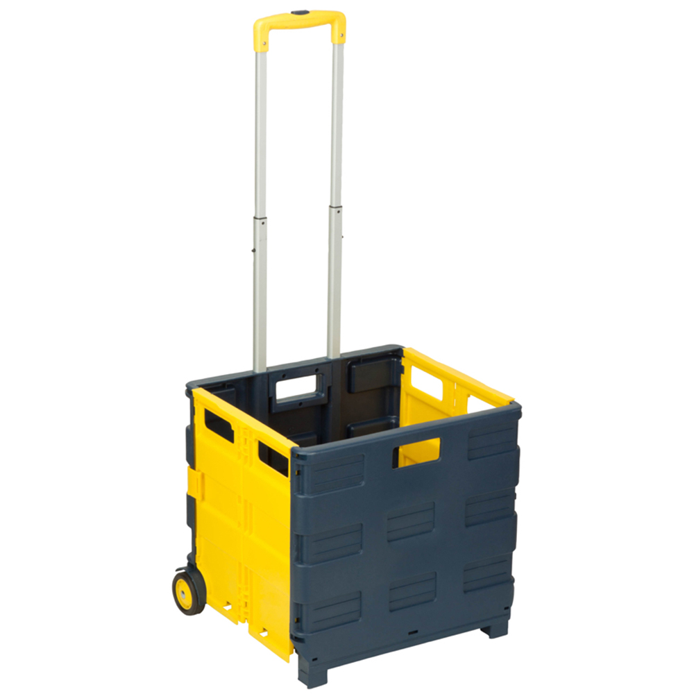 Honey-Can-Do Rolling Folding Carry-All Crate (44.45 x 7.62 x 40.64 cm)