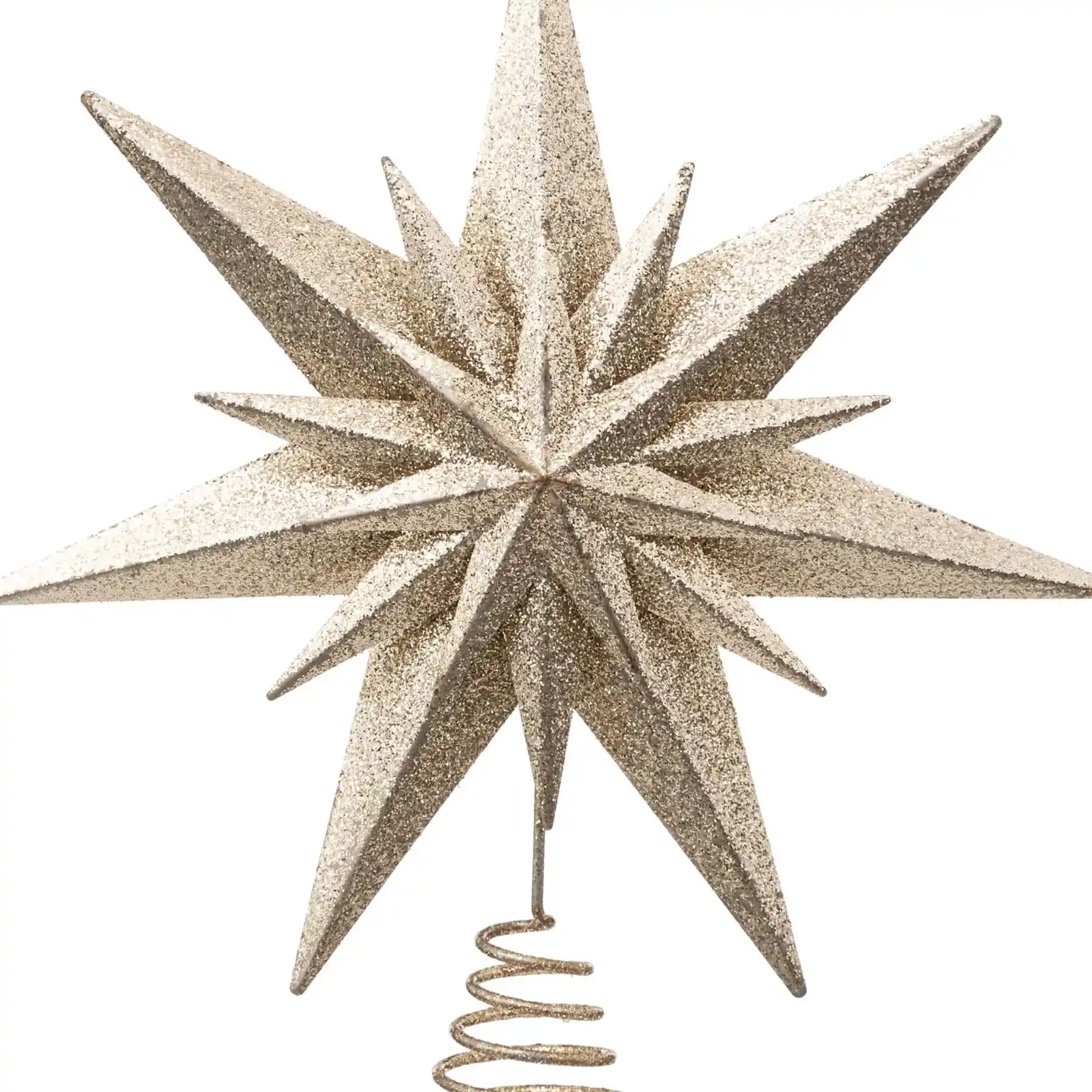 Atmosphera Layered Star Festive Tree Topper (25 x 6 x 30 cm)