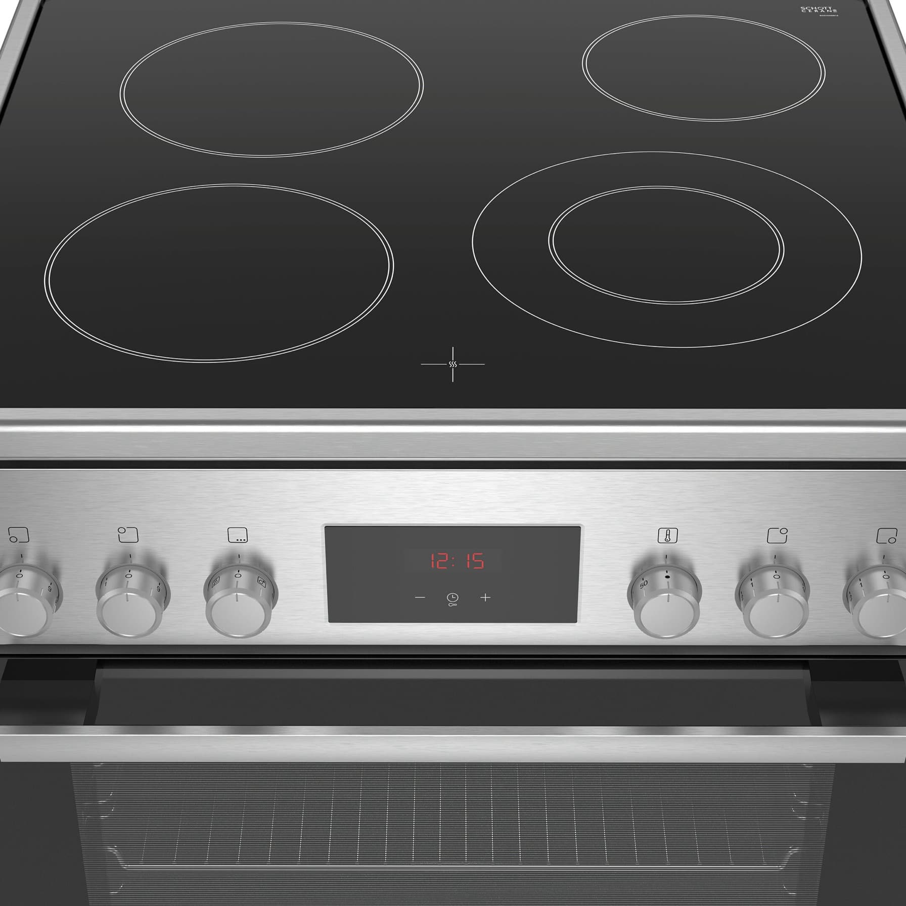 Bosch Freestanding 4-Zone Electric Cooker, HKQ38A150M (60 x 60 x 85 cm)