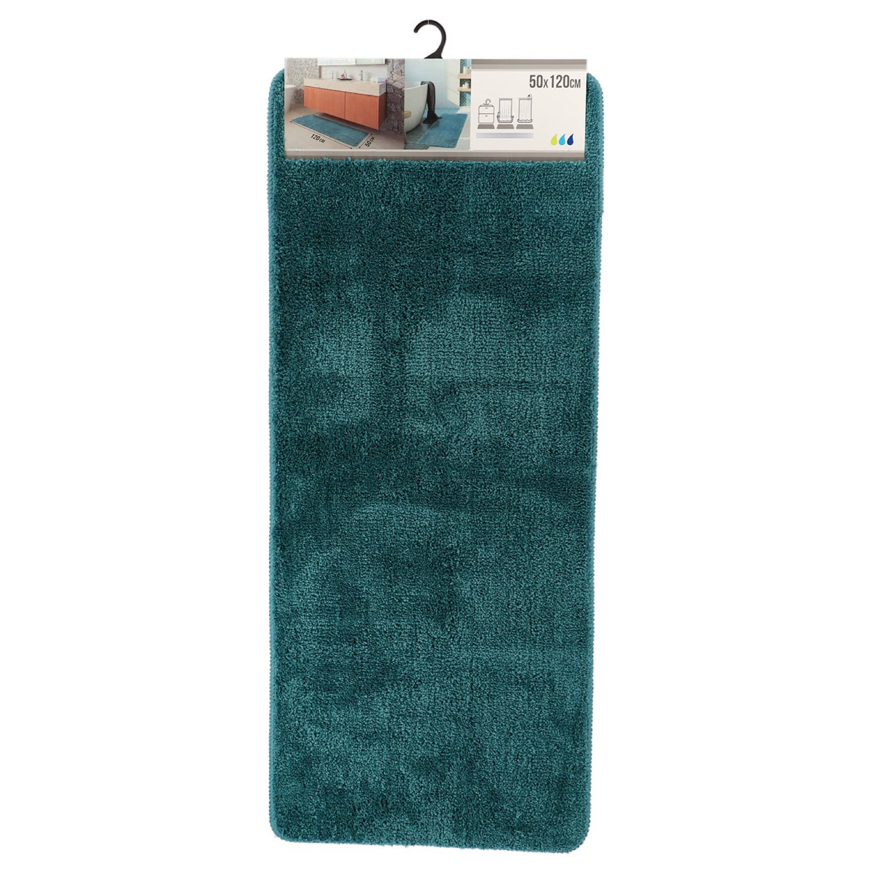 Tendance Microfiber Double Sink Bath Mat (50 x 120 cm)