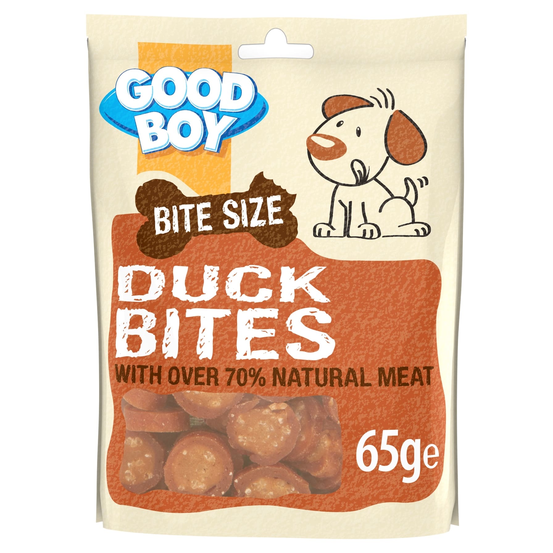 Armitage Good Boy Deli Duck Bites Dog Treat (Adult Dogs, 65 g)