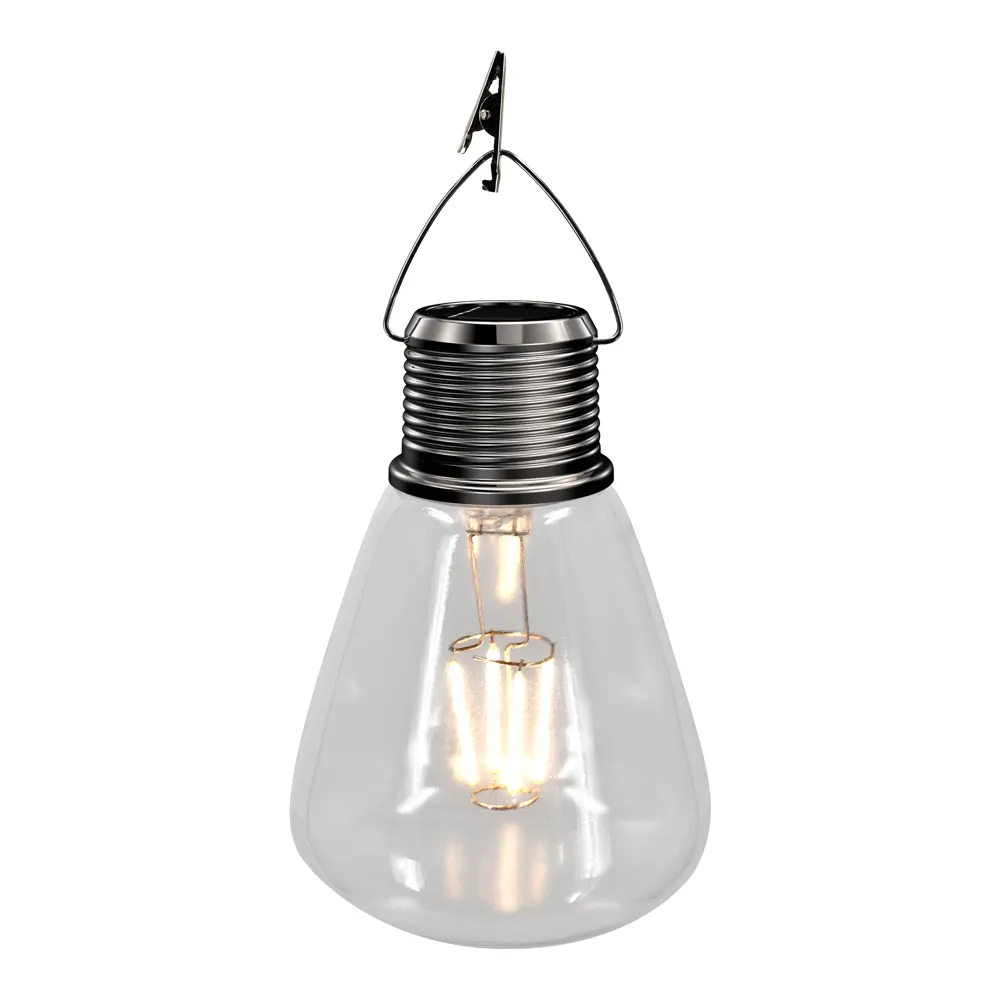 Solar-Powered Bullet LED Hanging Bulb (1.2 V)