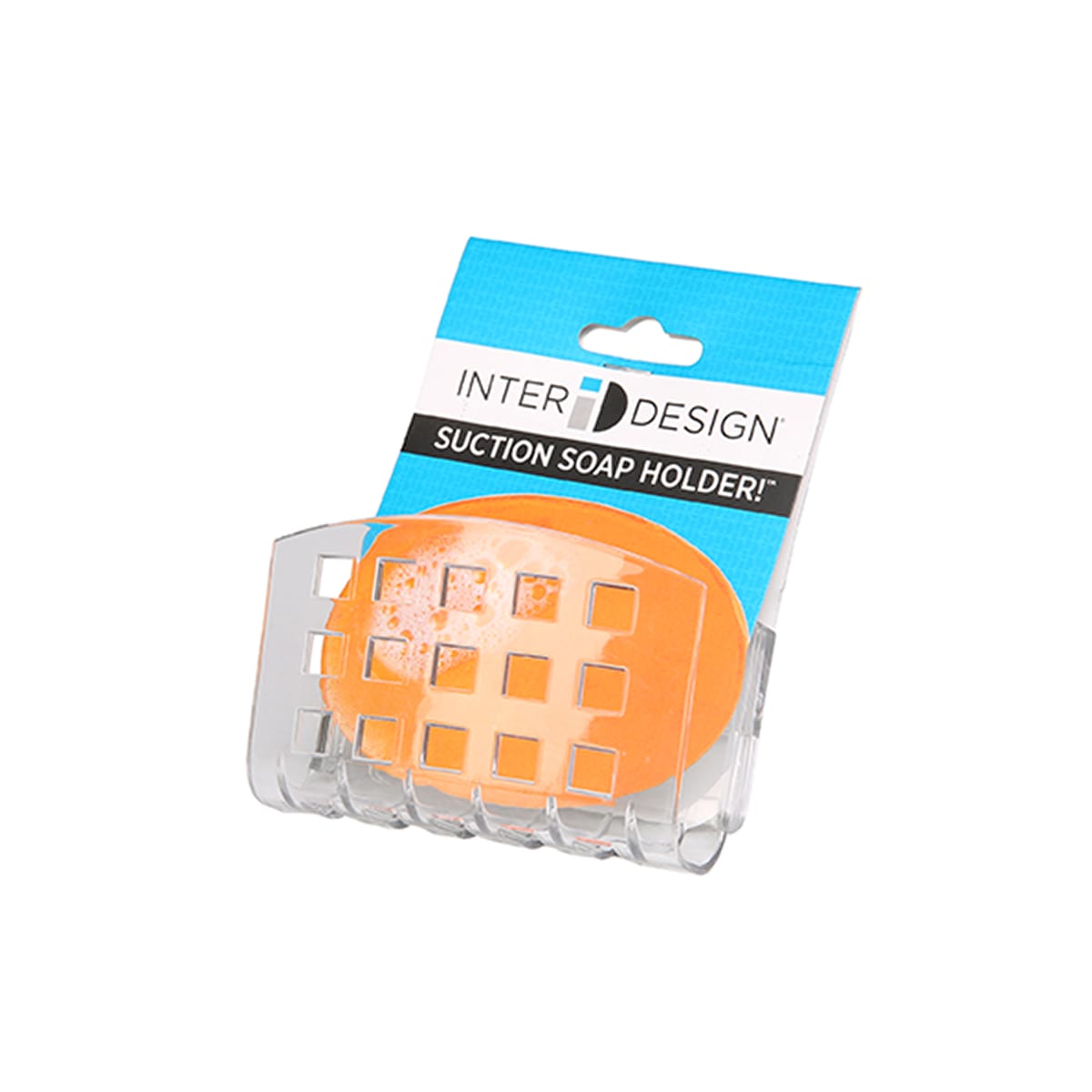 Interdesign Vertical Soap Holder (11.4 x 12.9 x 12.9 cm, Clear)