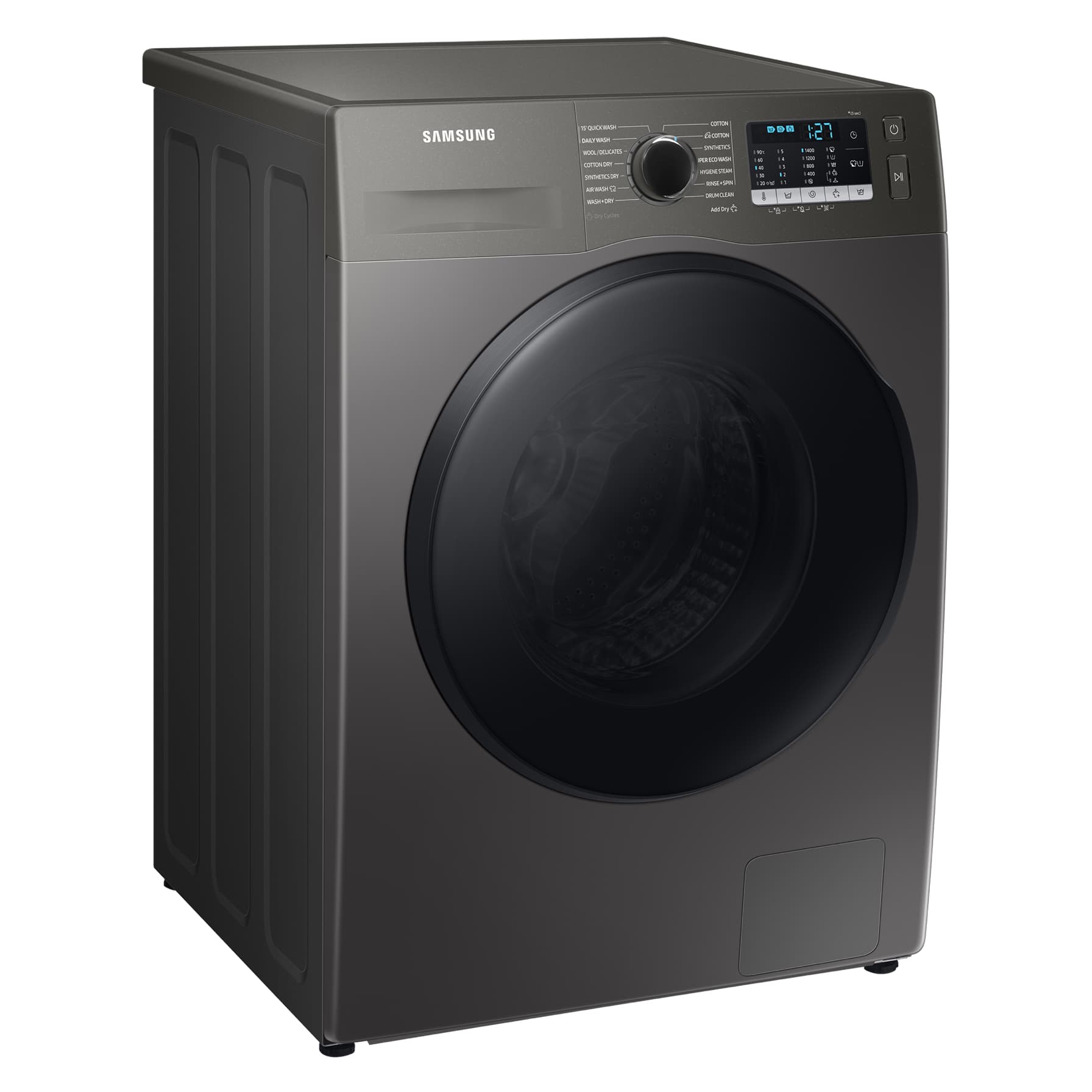 Samsung Freestanding Front Load Washer Dryer, WD80TA046BX/GU (8 kg Wash, 6 kg Dry, 1400 rpm)