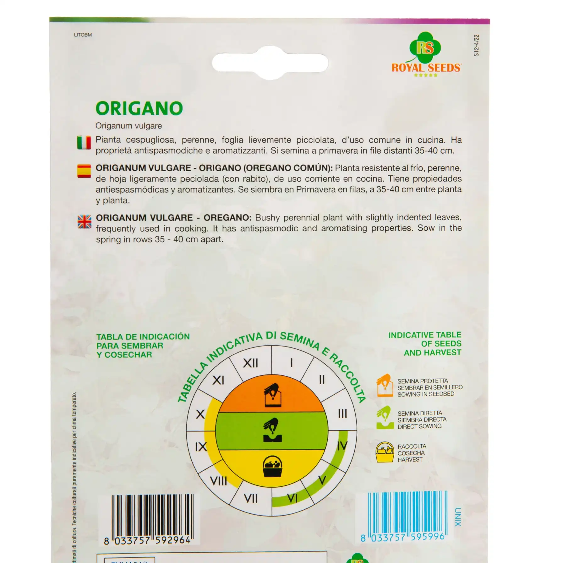 Royal Seeds Oregano Seeds