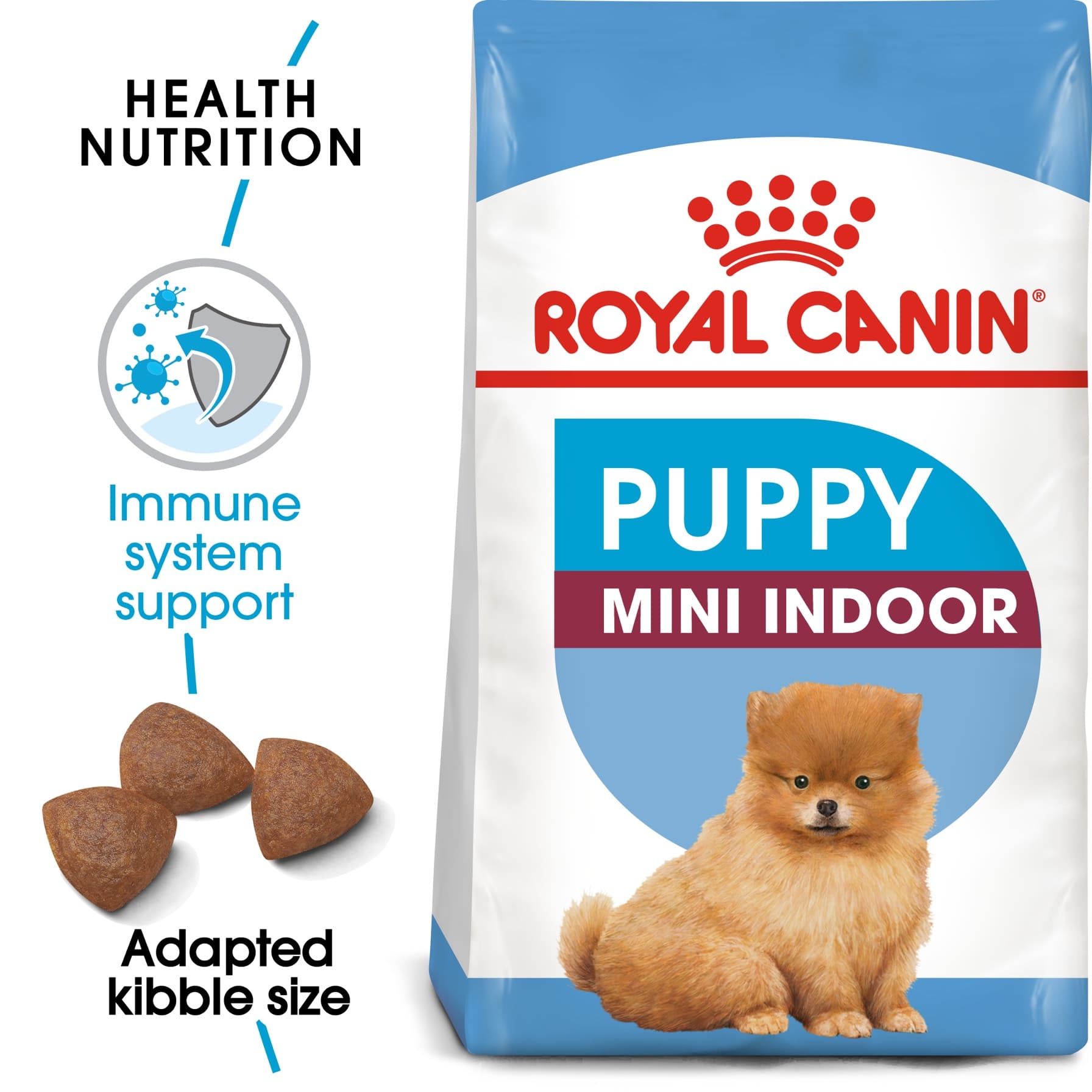 Royal Canin Mini Indoor Junior Dry Dog Food (Small Puppy, 1.5 kg)
