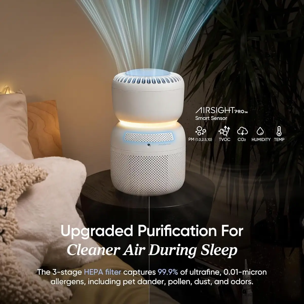 Levoit Sprout Air Purifier WSmart Wi-Fi, LAP-B851S-WUK (18 W)