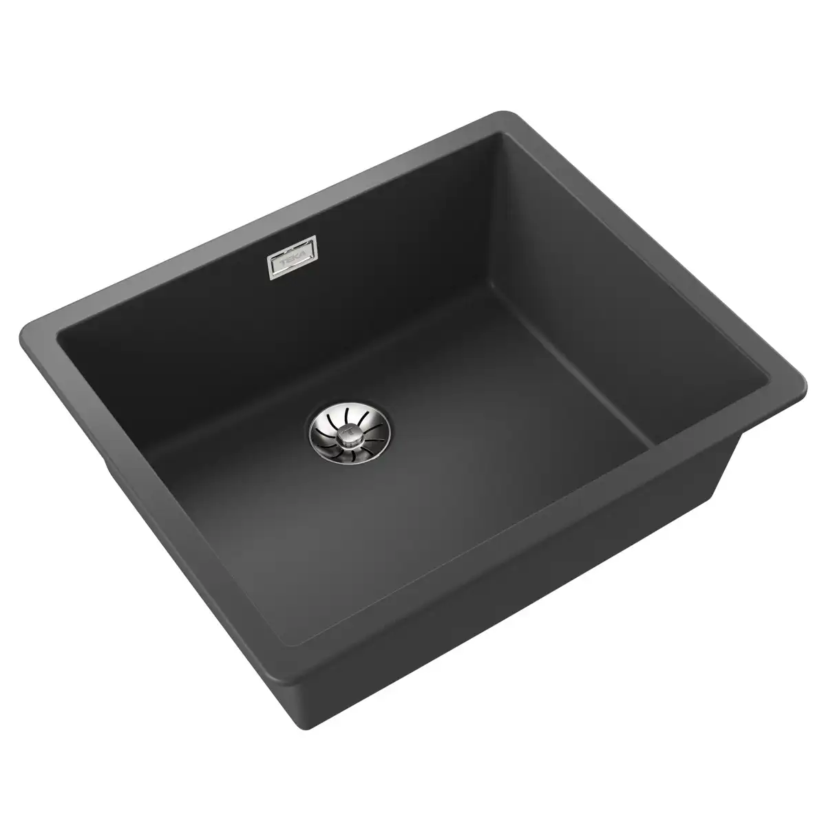 Teka Radea Kitchen Sink W/One Bowl (Dark Grey, 55.6 x 45.6 cm)