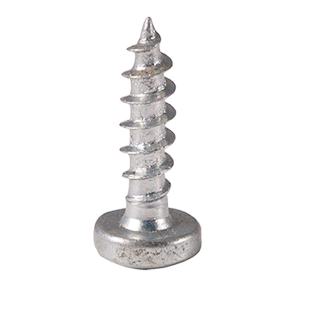 Suki Zinc-Plated Pan-Head Chipboard Screws (4 x 16 mm, Pack of 16)