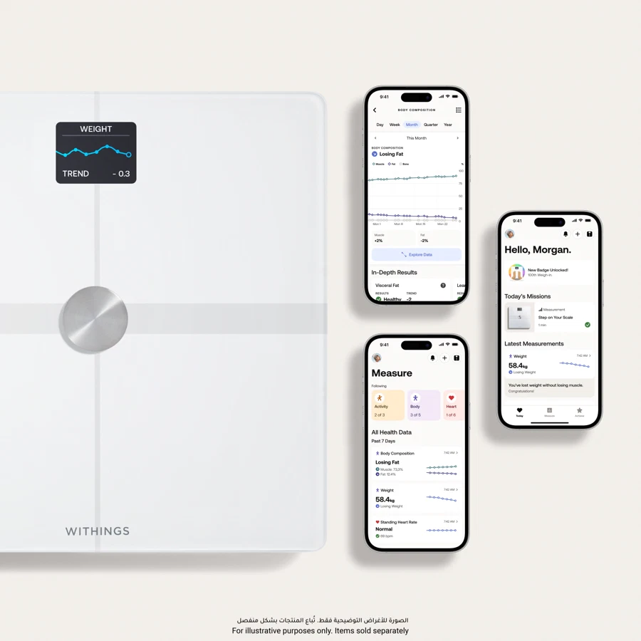 Withings Body Smart Wi-Fi Digital Scale (White)