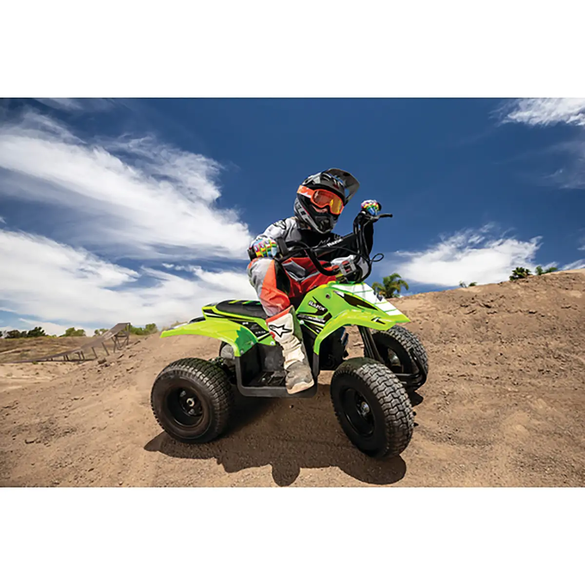 Razor Dirt Quad Mcgrath Electric Bike (Green, 13 Km/H)