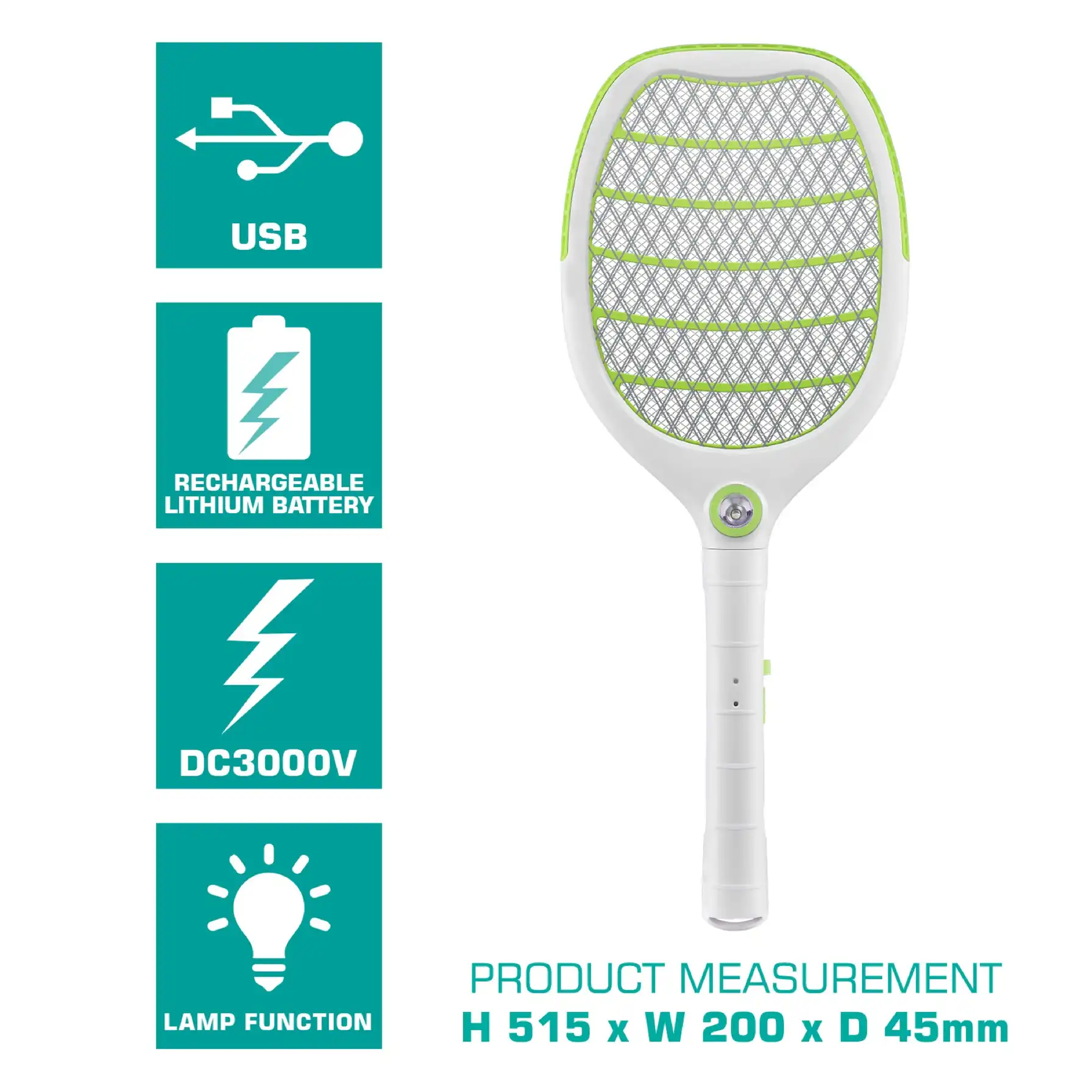 Gecko Racquet Zapper, GKEUBZMP001