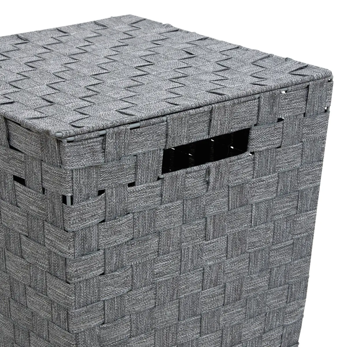 5Five Lise Laundry Basket (33 x 33 x 53 cm, Grey)