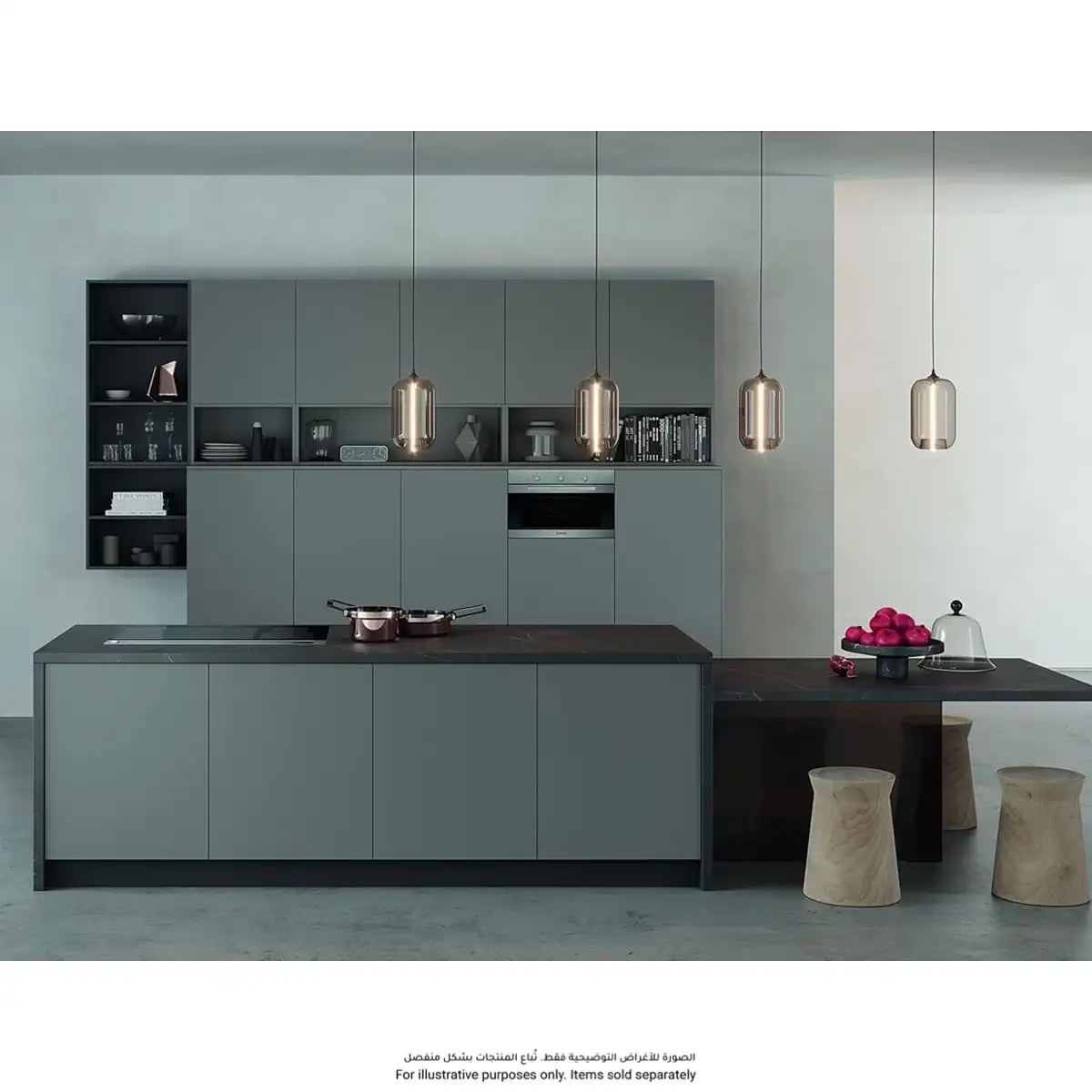 Ariston Built-In Gas Oven W/Grill, GGSM53IXA30 (105 L)