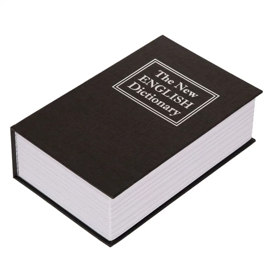 Ace Book Safe, BS0101K (11.50 x 5.50 x 18 cm)