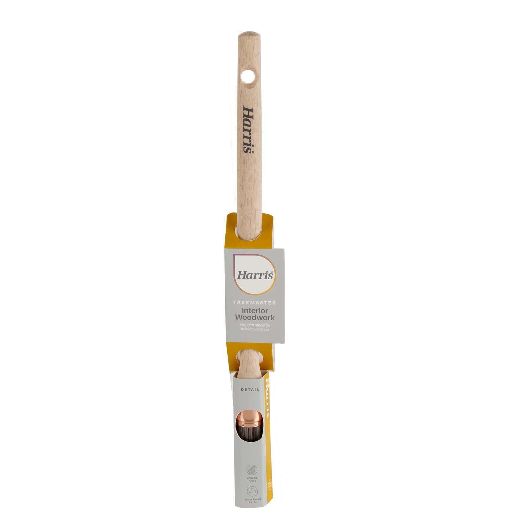 Harris Interior Woodwork Round Brush (3.9 x 2.1 x 29 cm)