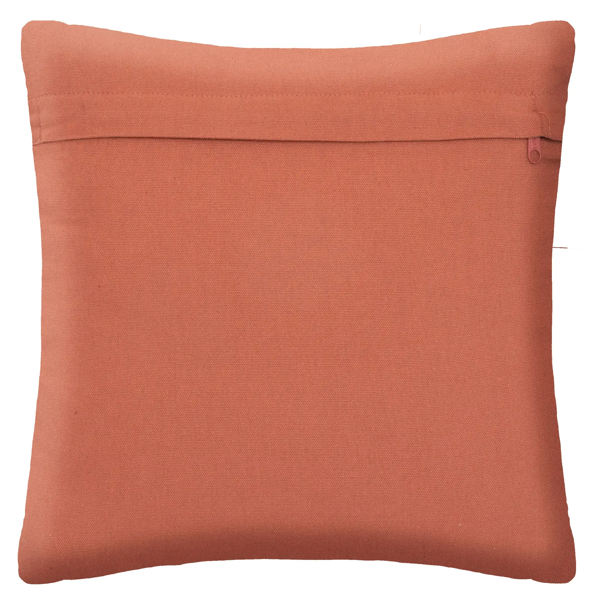Atmosphera Patterned Cushion (38 x 38 cm, Terracotta)