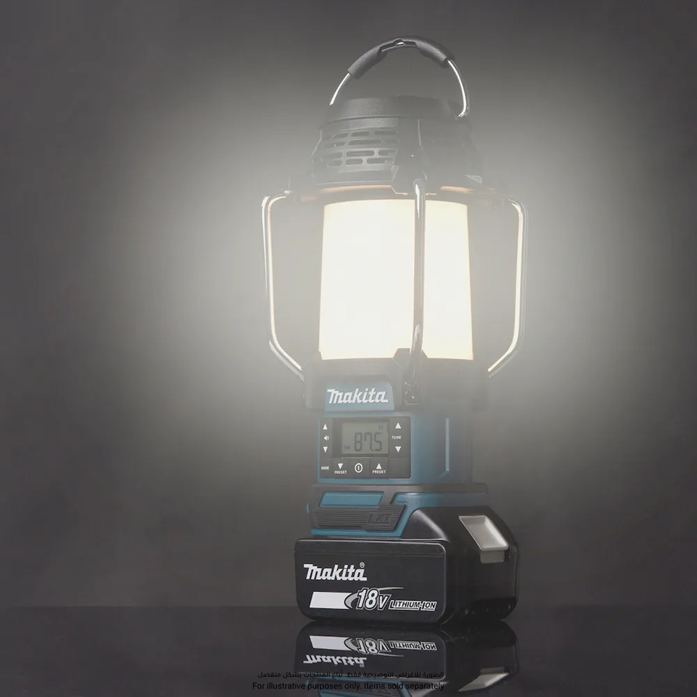 Makita Cordless Radio W/Lantern, DMR055 (18 V)
