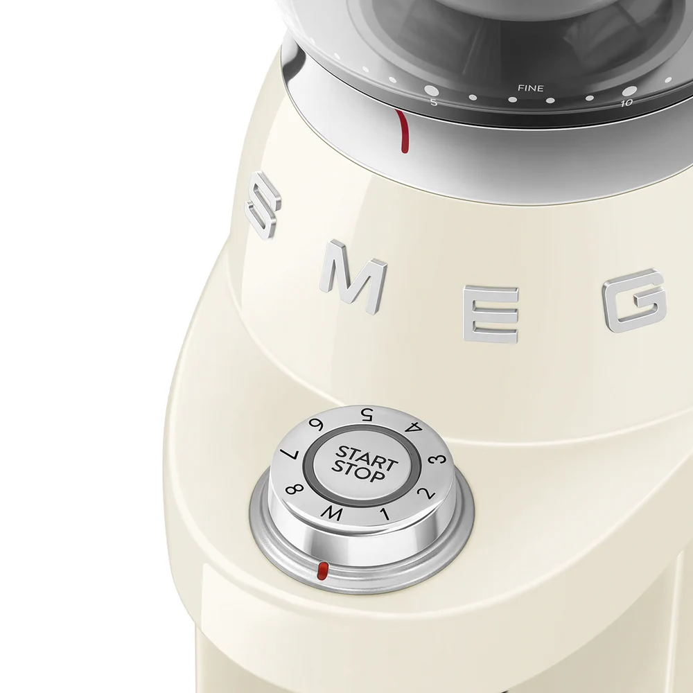Smeg 50's Style Coffee Grinder, CGF03CRUK (240 g, 150 W)