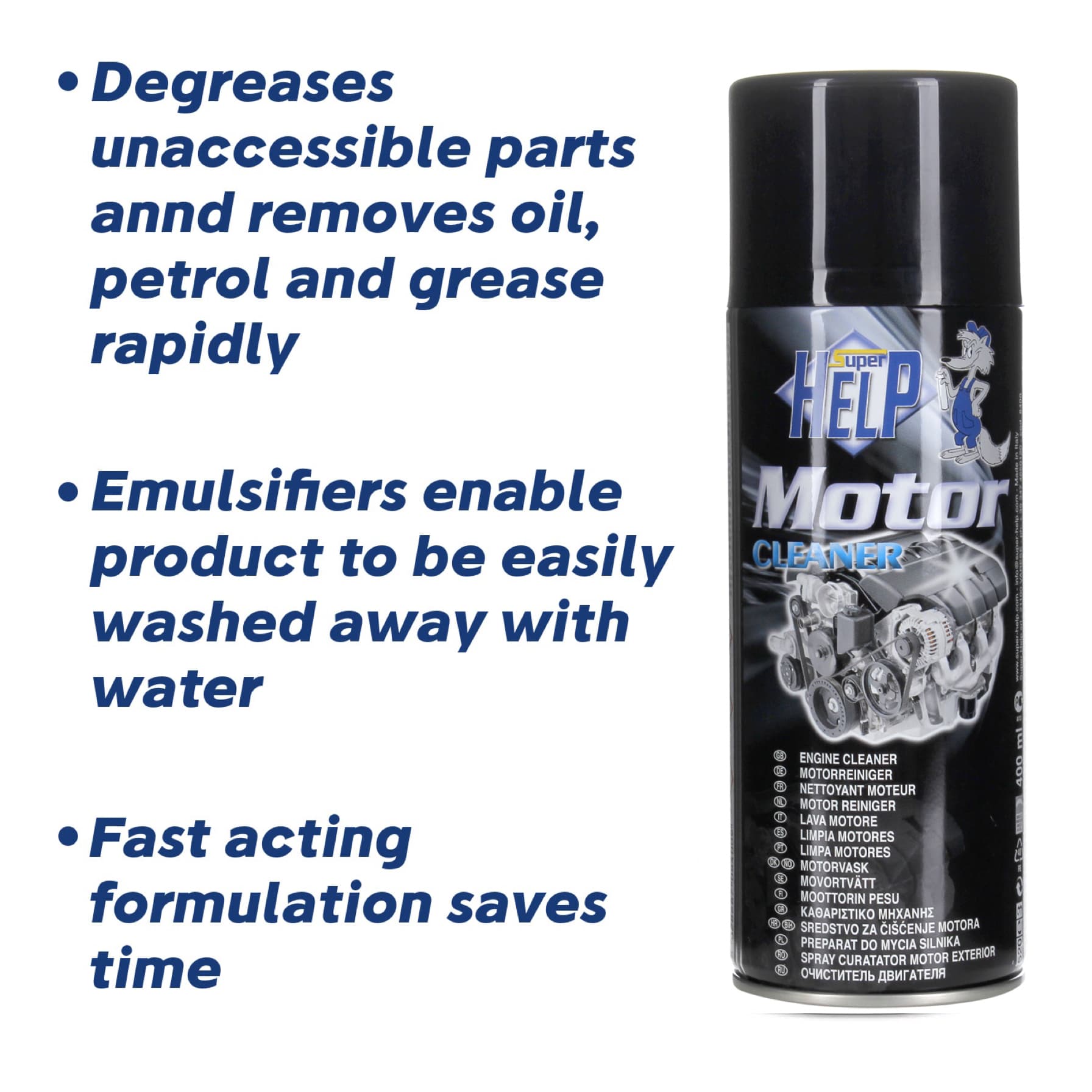 Super Help Engine Cleaner Spray (400 ml)