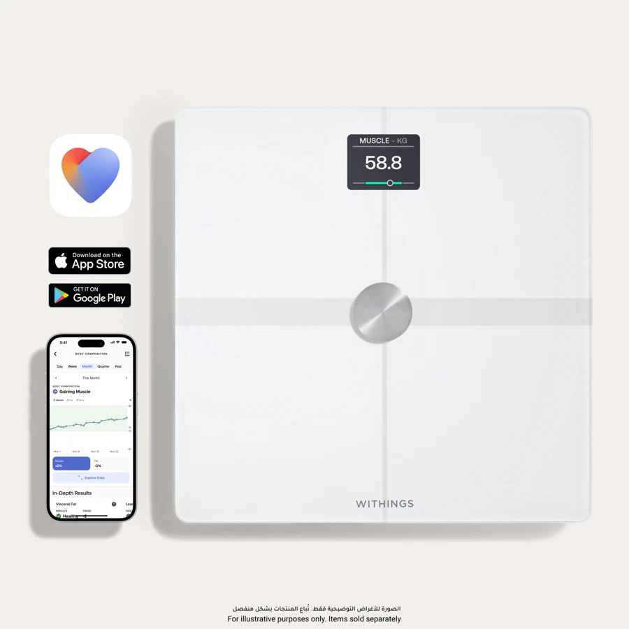 Withings Body Smart Wi-Fi Digital Scale (White)