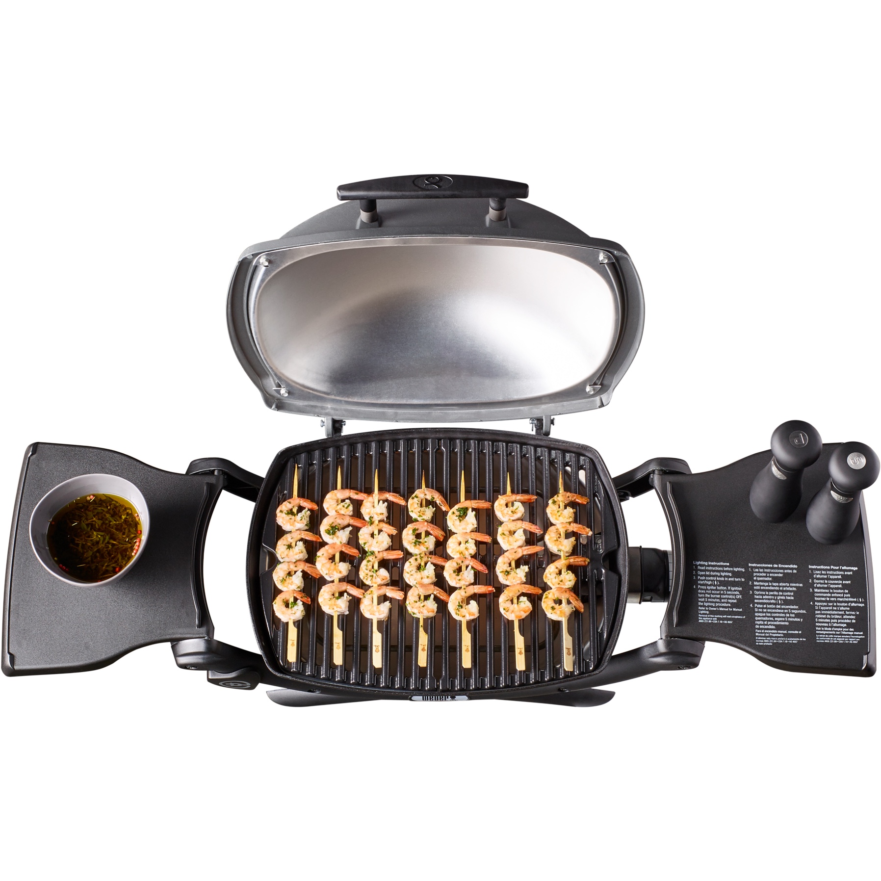 Weber Q 2200 Single-Burner Gas Grill (Black/Gray)