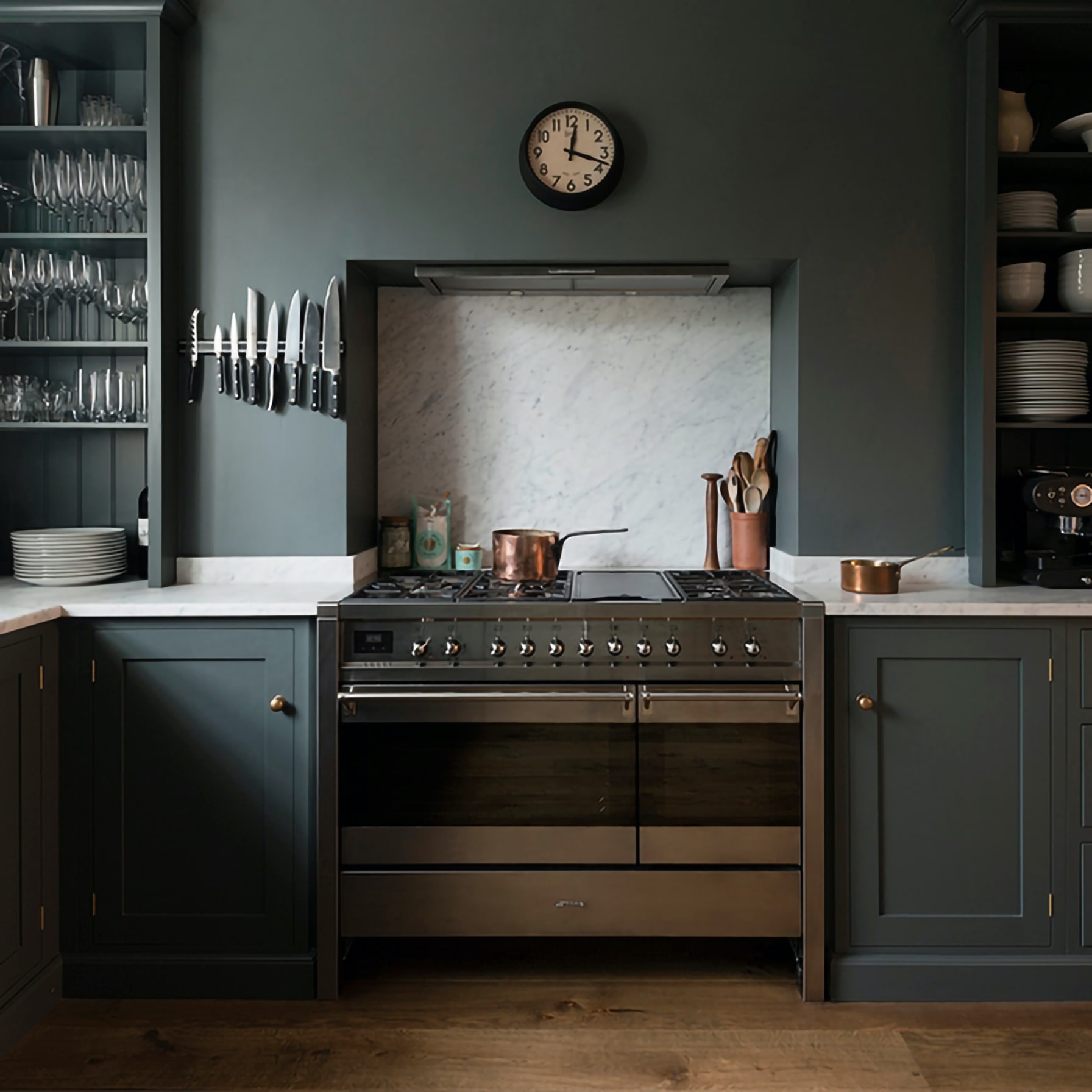 Smeg Freestanding Opera 6-Burner Combination Gas Cooker, A3-81 (120 x 90 x 60 cm)