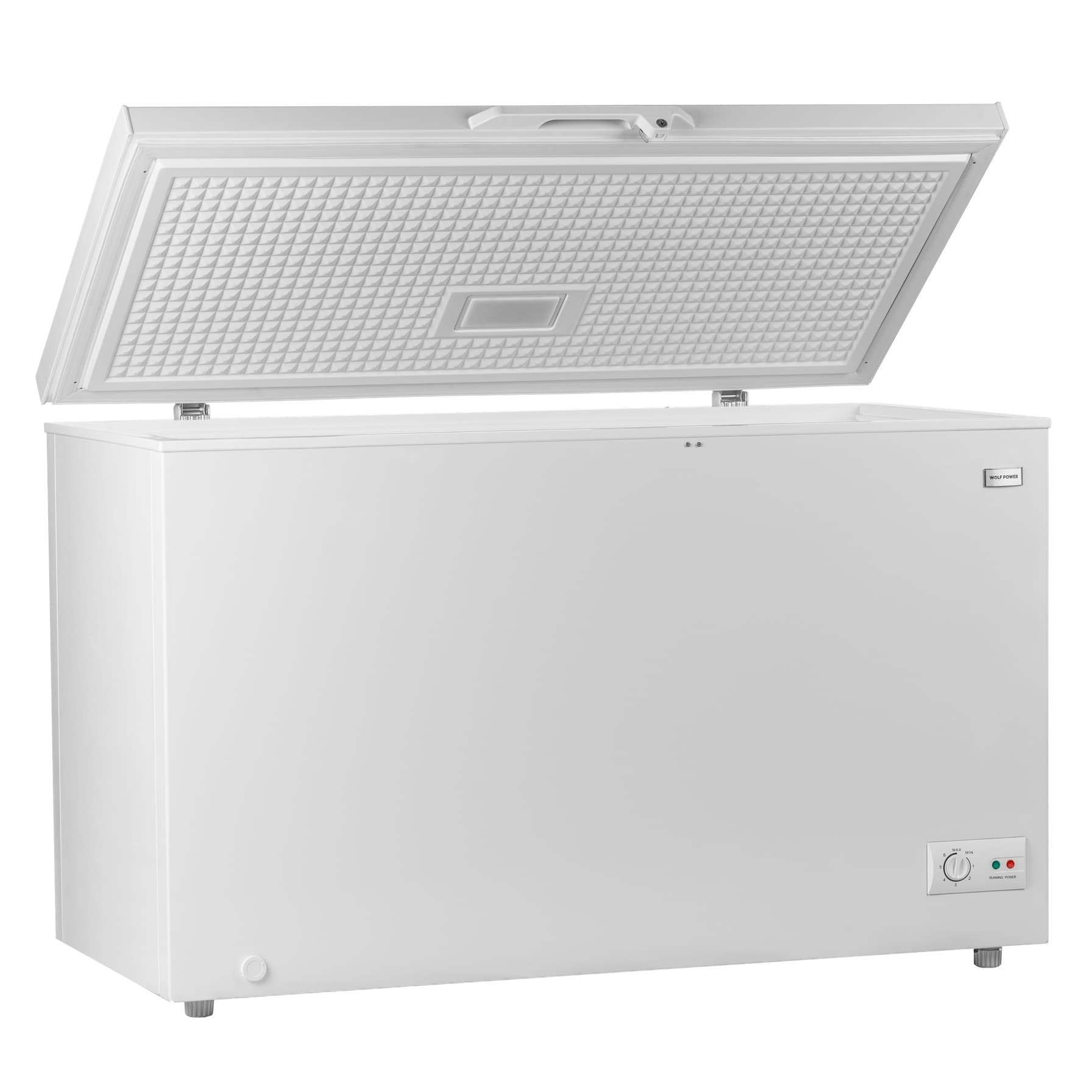 Wolf Power WCF350SD Chest Freezer (350 L, White)