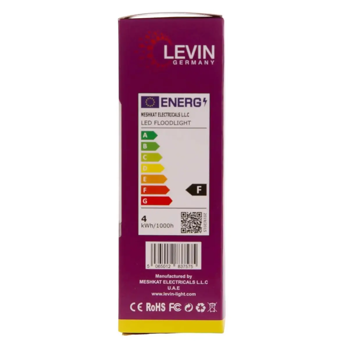 Levin LED C37 E14 Filament Candle Bulb Pack (4 W, Warm, 6 Pc.)