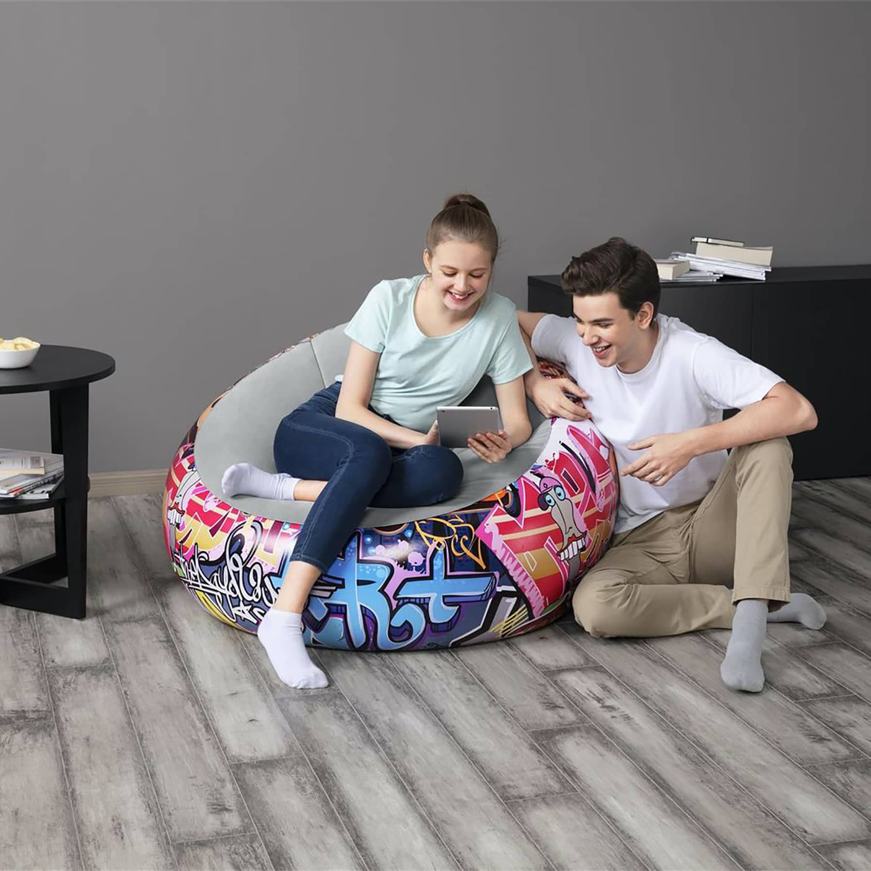 Bestway 1-Person Inflatable Air Chair (112 x 112 x 66 cm)