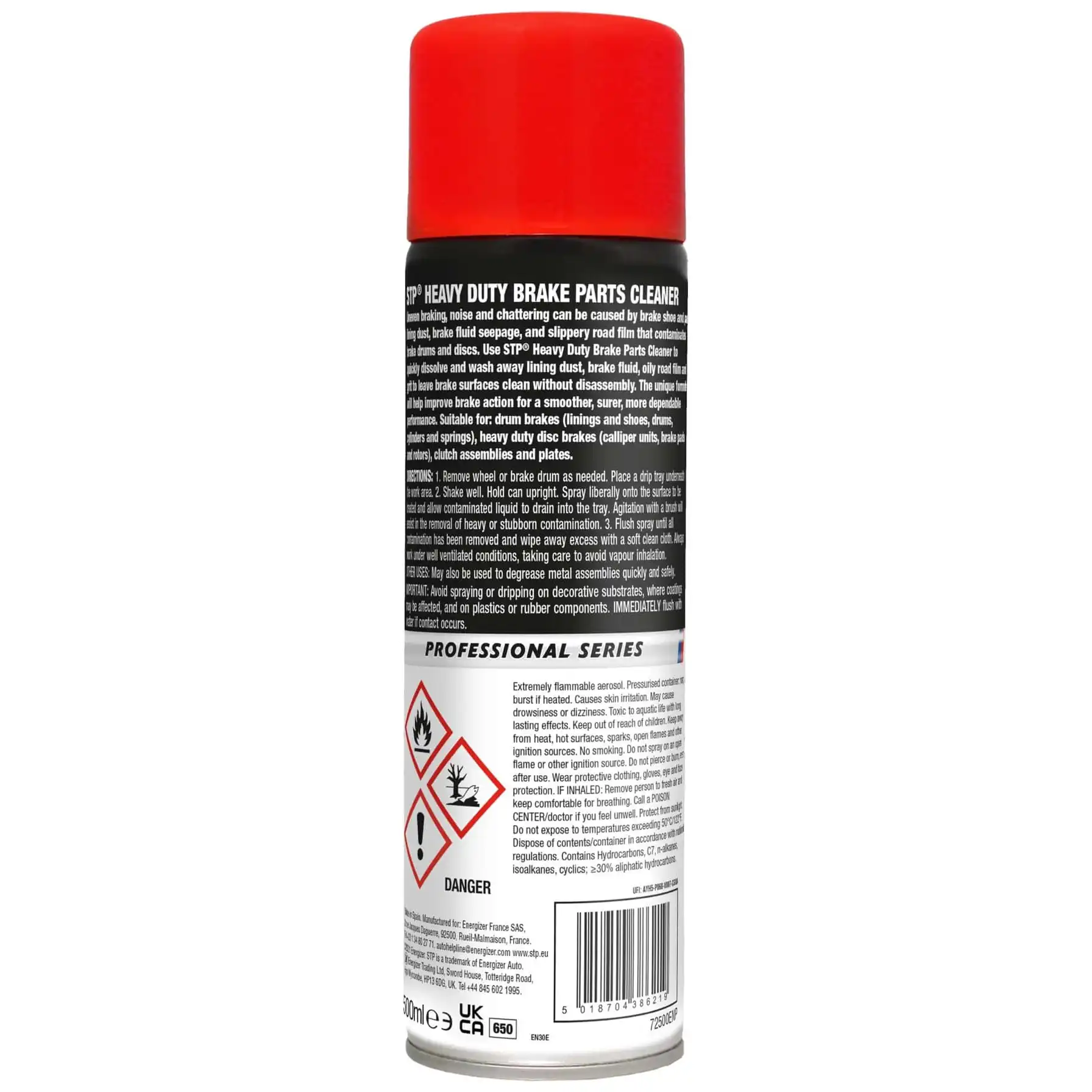 STP Heavy Duty Brake Parts Cleaner (500 ml)
