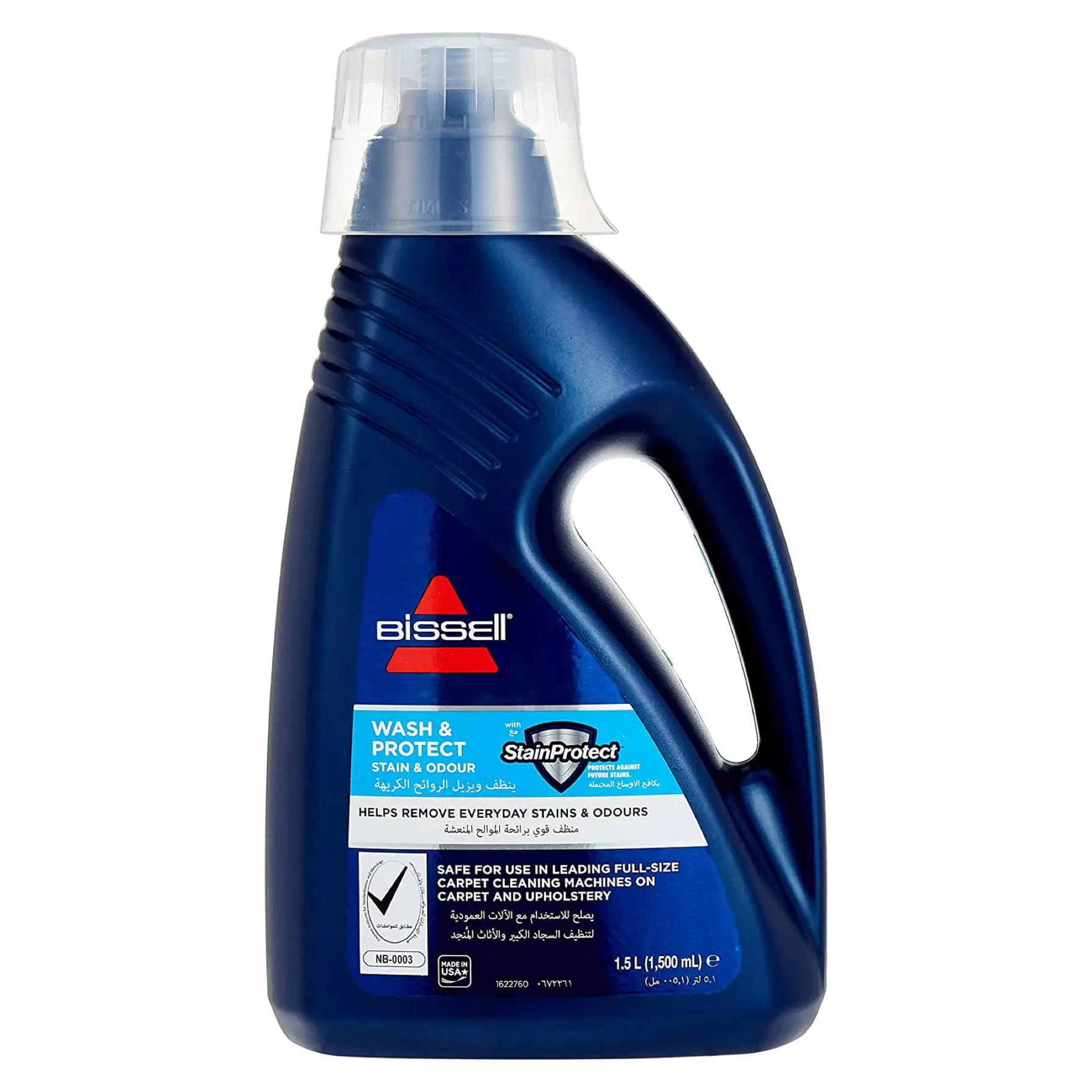 BISSELL 1086K Wash & Protect Stain & Odor Formula Bundle (2 Pc., 1500 ml)