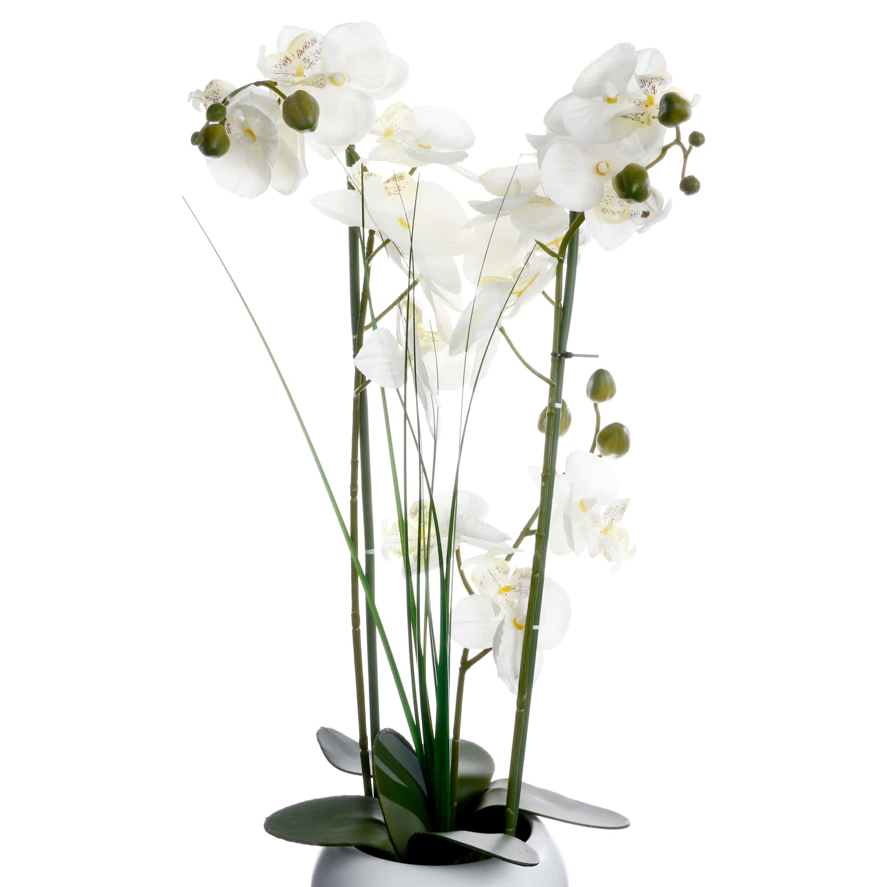 Artificial Orchid Plant W/Pot (38 x 38 x 53 cm)