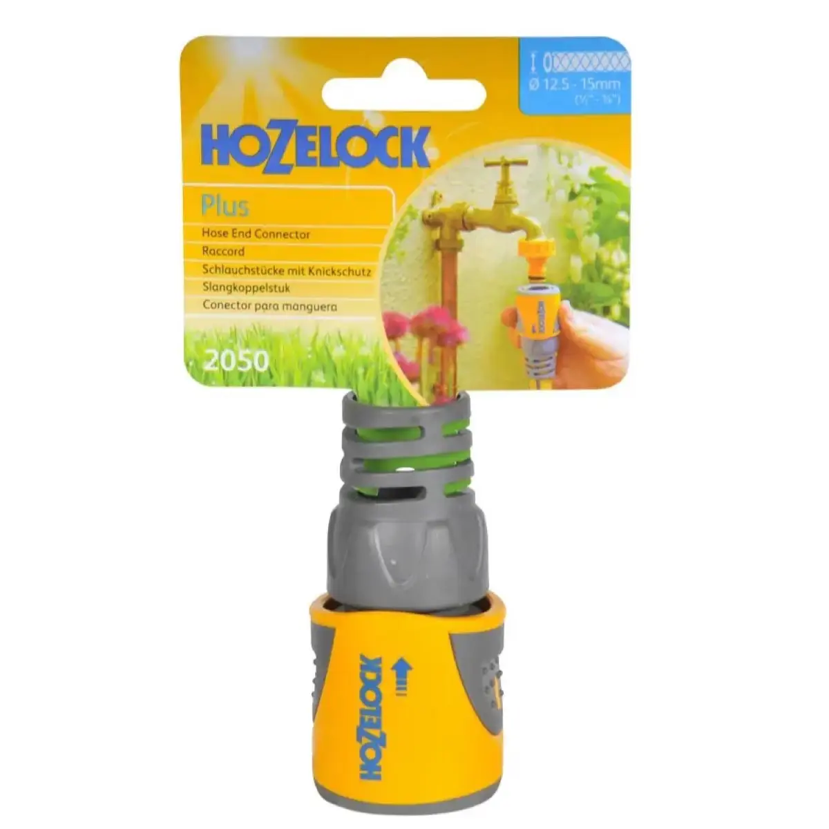Hozelock Aqua Stop Connectors Plus, 538 (1.5 & 1.9 cm)