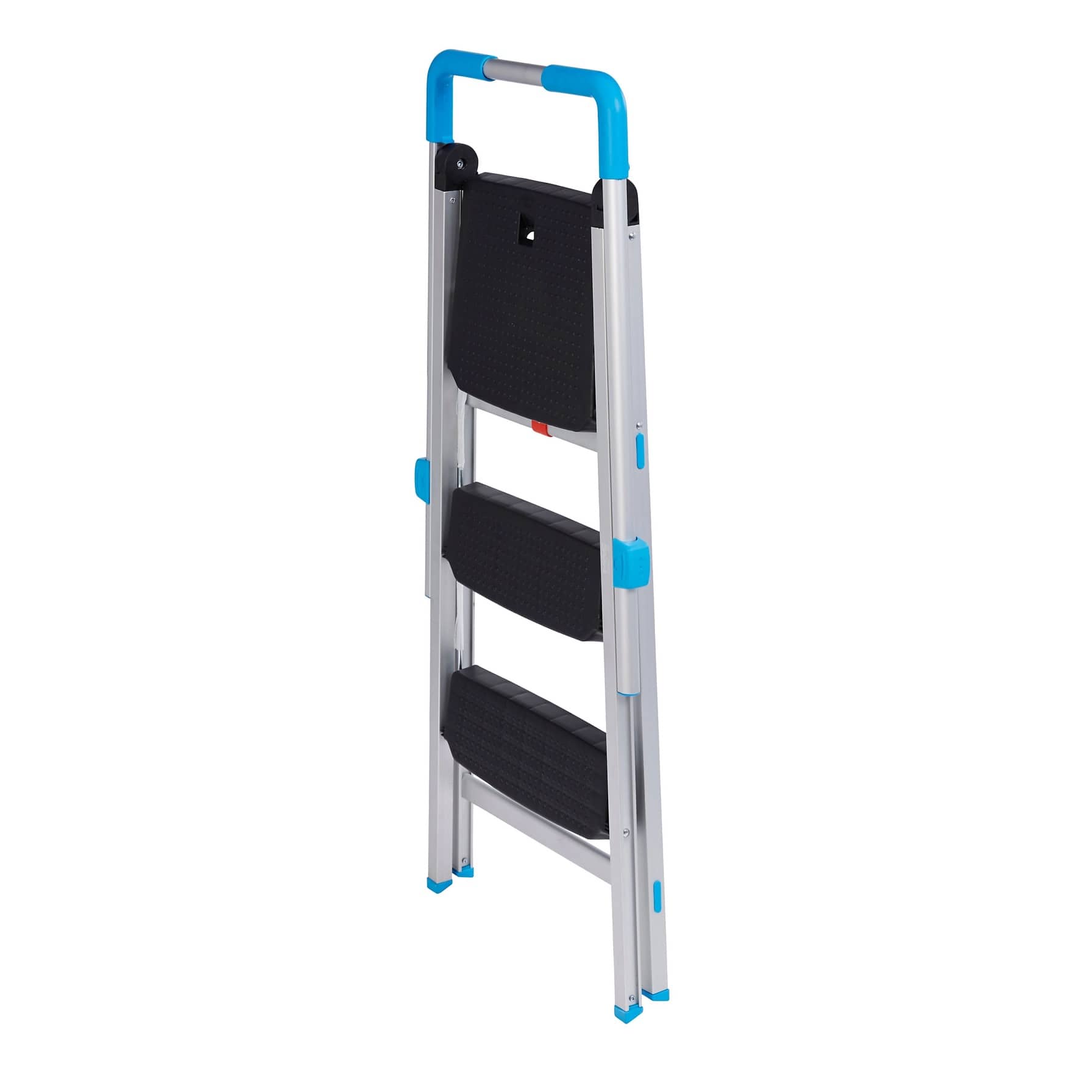 Mac Allister 3-Step Aluminium Foldable Step Stool (1.1 m x 47.5 cm)