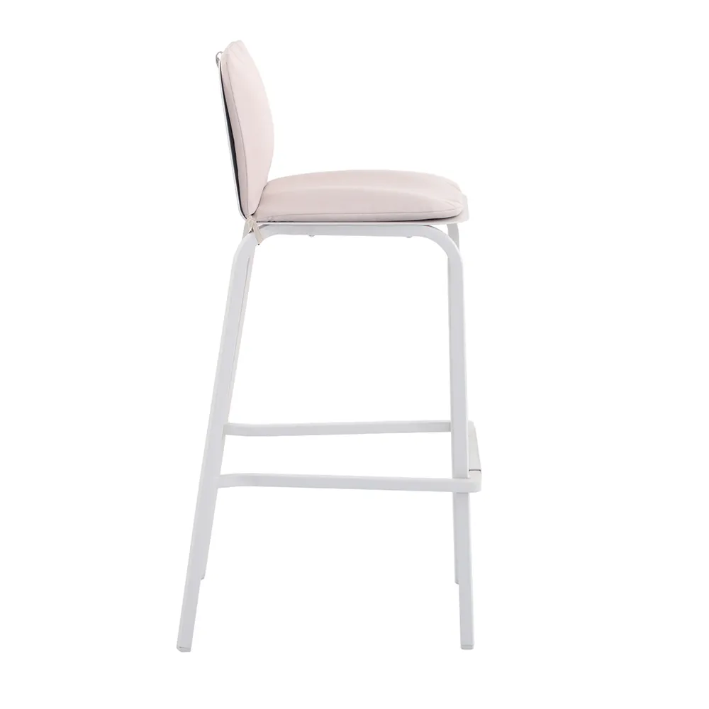 Barista Outdoor Kitchen Steel Counter Chair Set (53 x 51.5 x 103 cm, 2 Pc.)