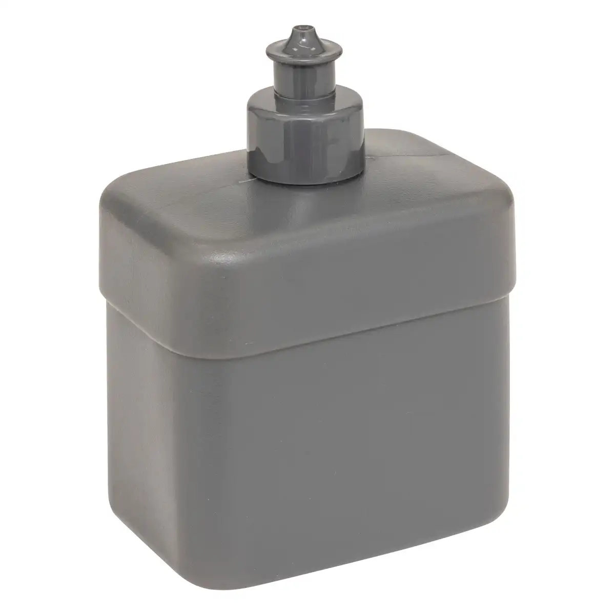 5Five Neo Soap Dispnser with Sponge Holder (Grey, L. 23 x D. 8.7 x H. 15.6 cm)