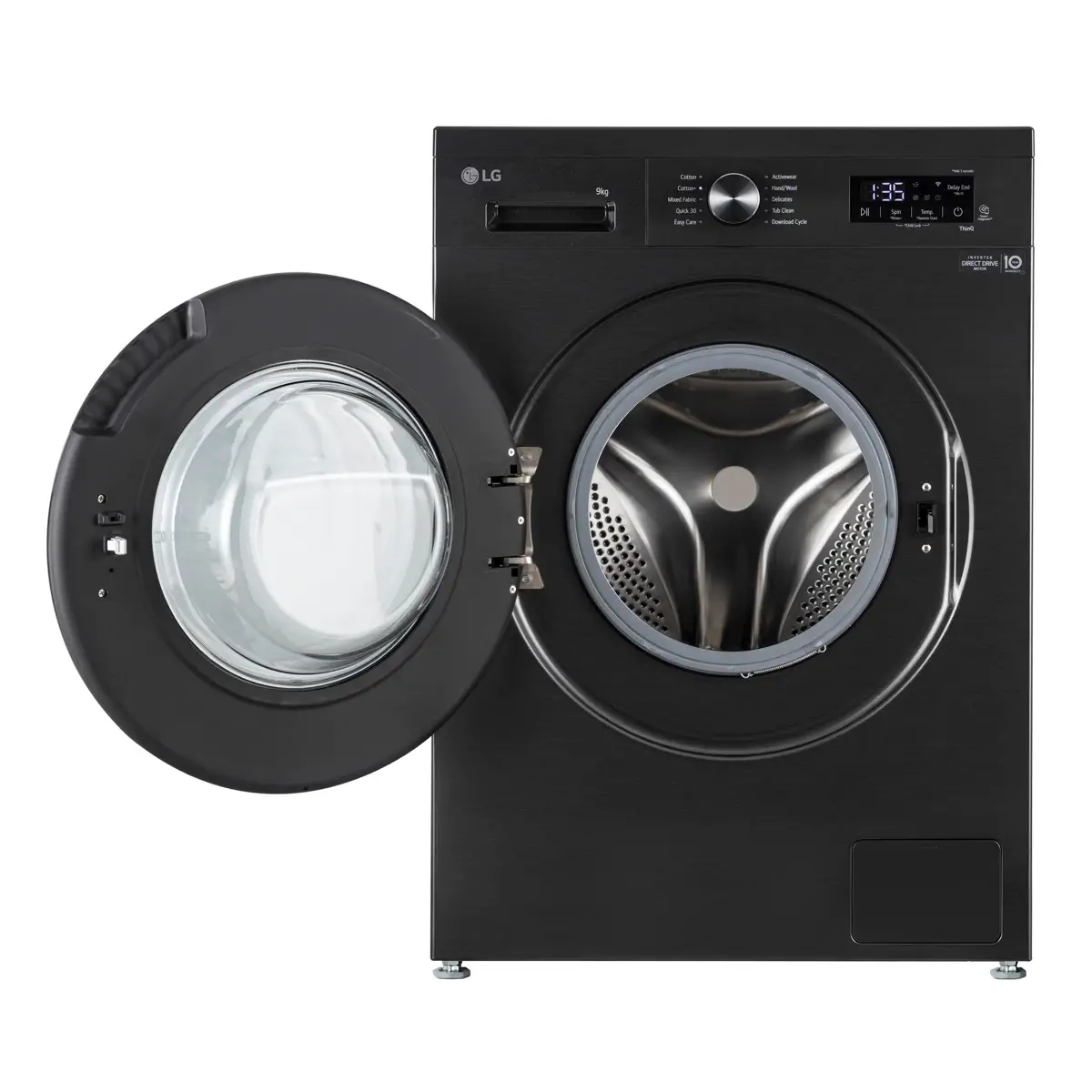 LG Free Standing 9 Kg Front Load Washinh Machine, LVF0900PBGB (1200 rpm)