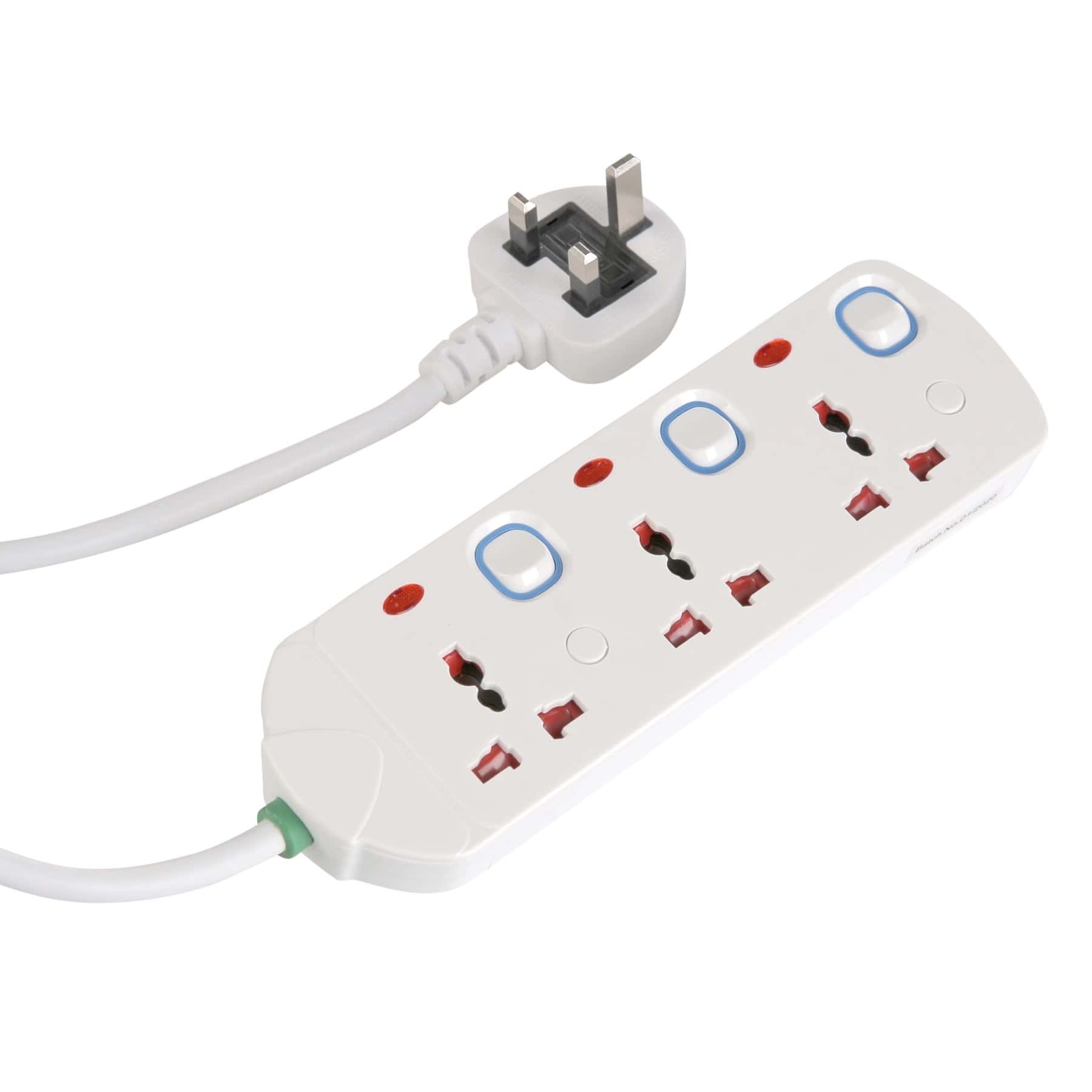 Oshtraco e-Nergy Saver 3-Socket Extension Cord (8 m)