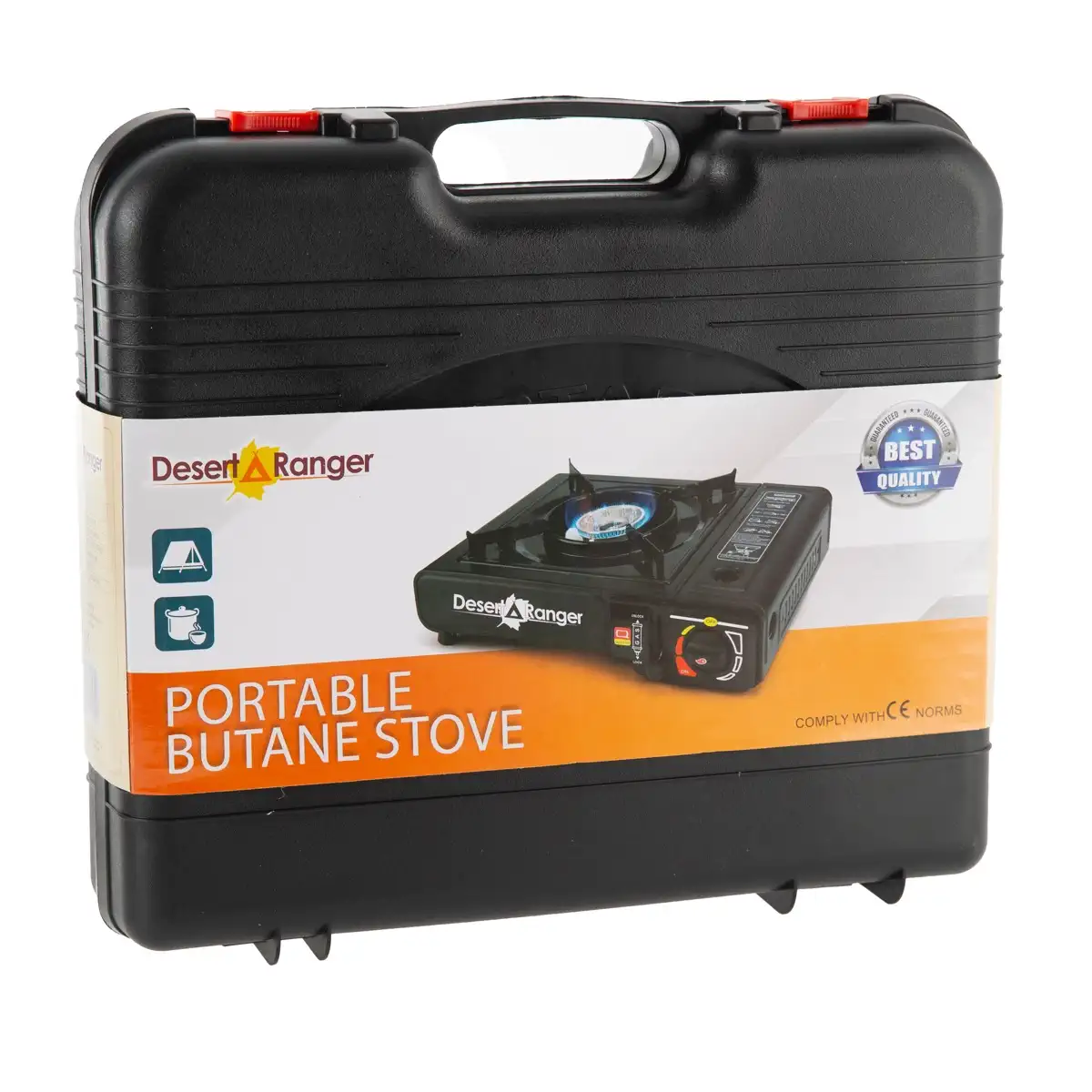 Desert Ranger Portable Butane Gas Stove (34 x 26 x 8 cm)