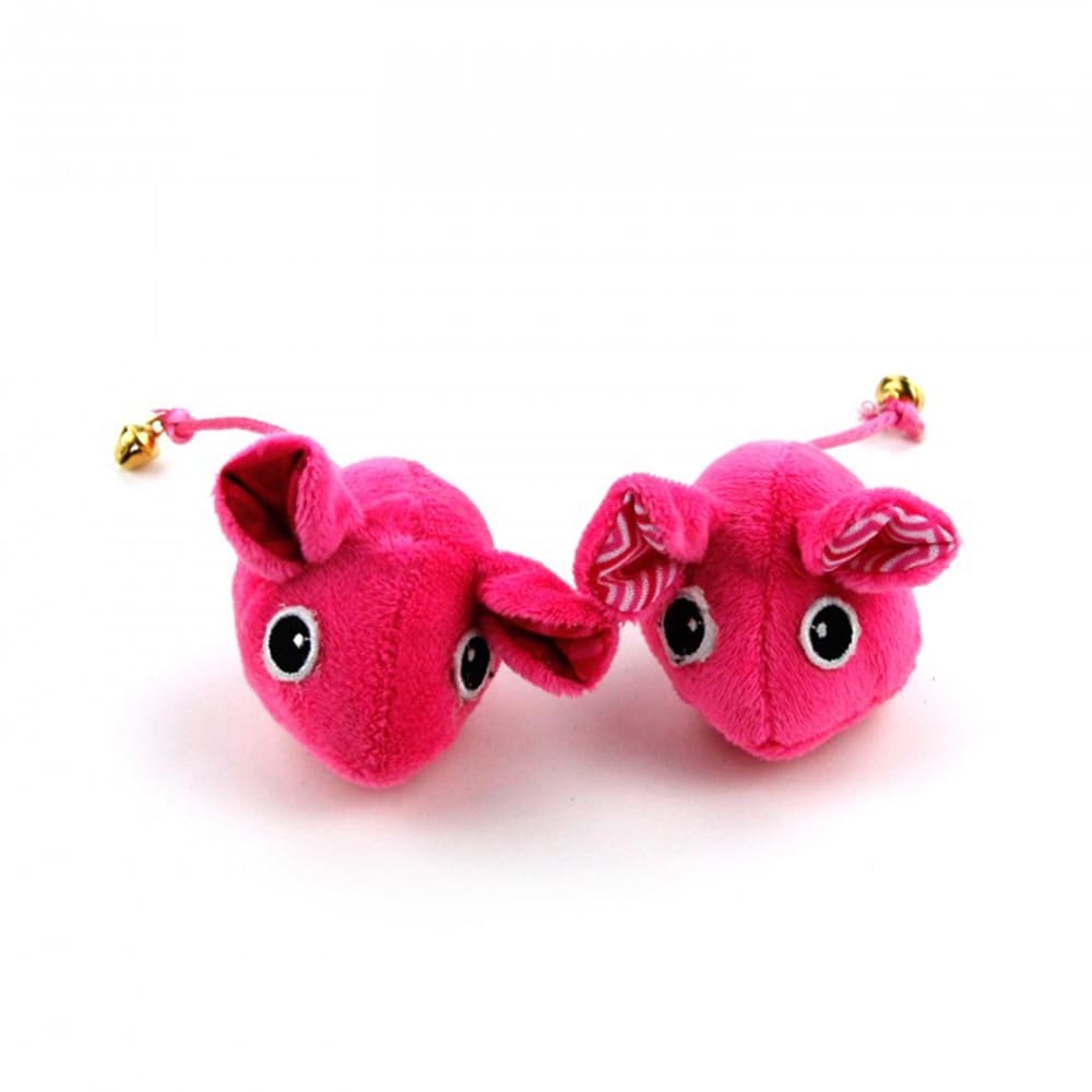 All For Paws Tinkly Twins Cat Toy (6 x 4 x 4 cm)