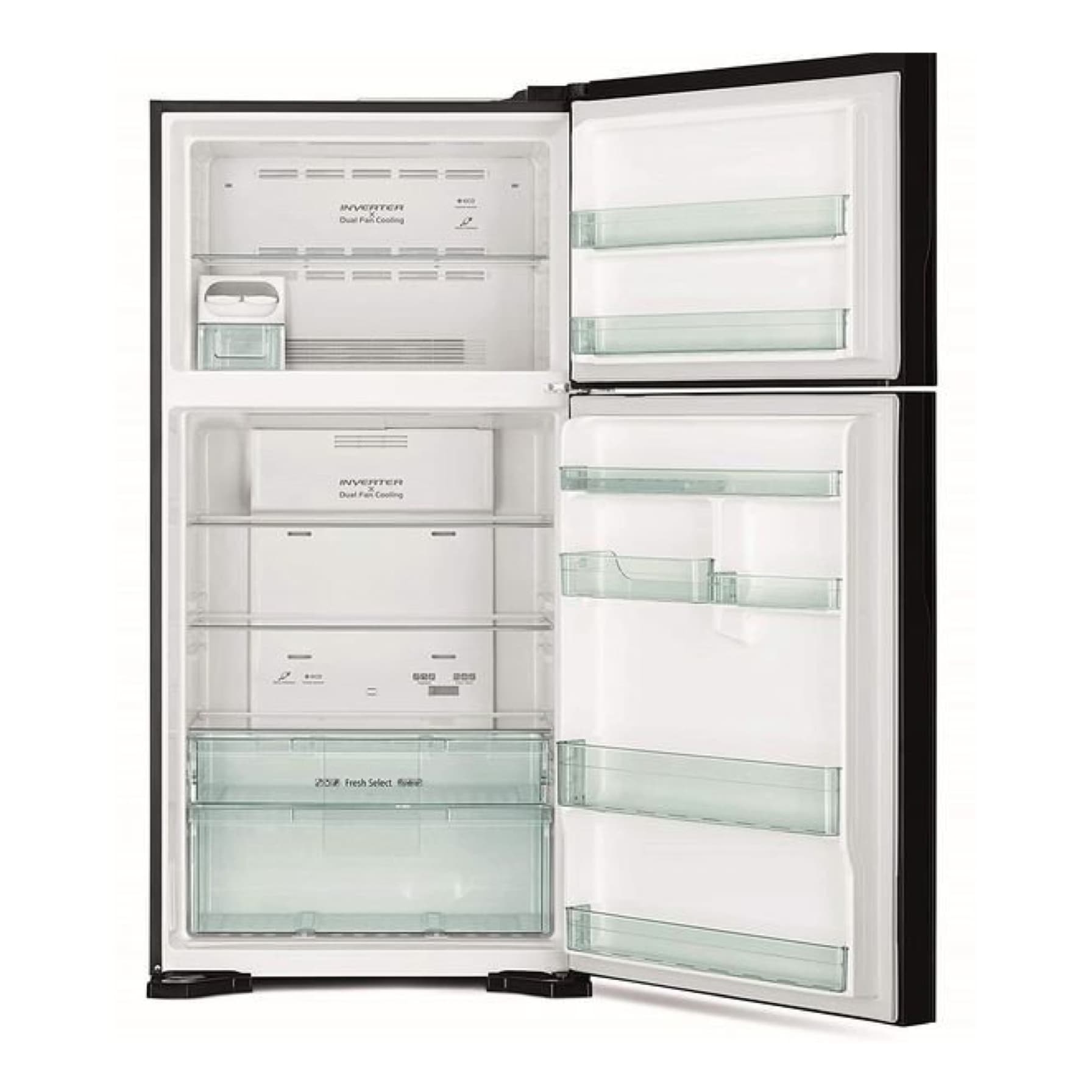 Hitachi Top Mount Refrigerator, RV710PUK7KBSL (710 L) 