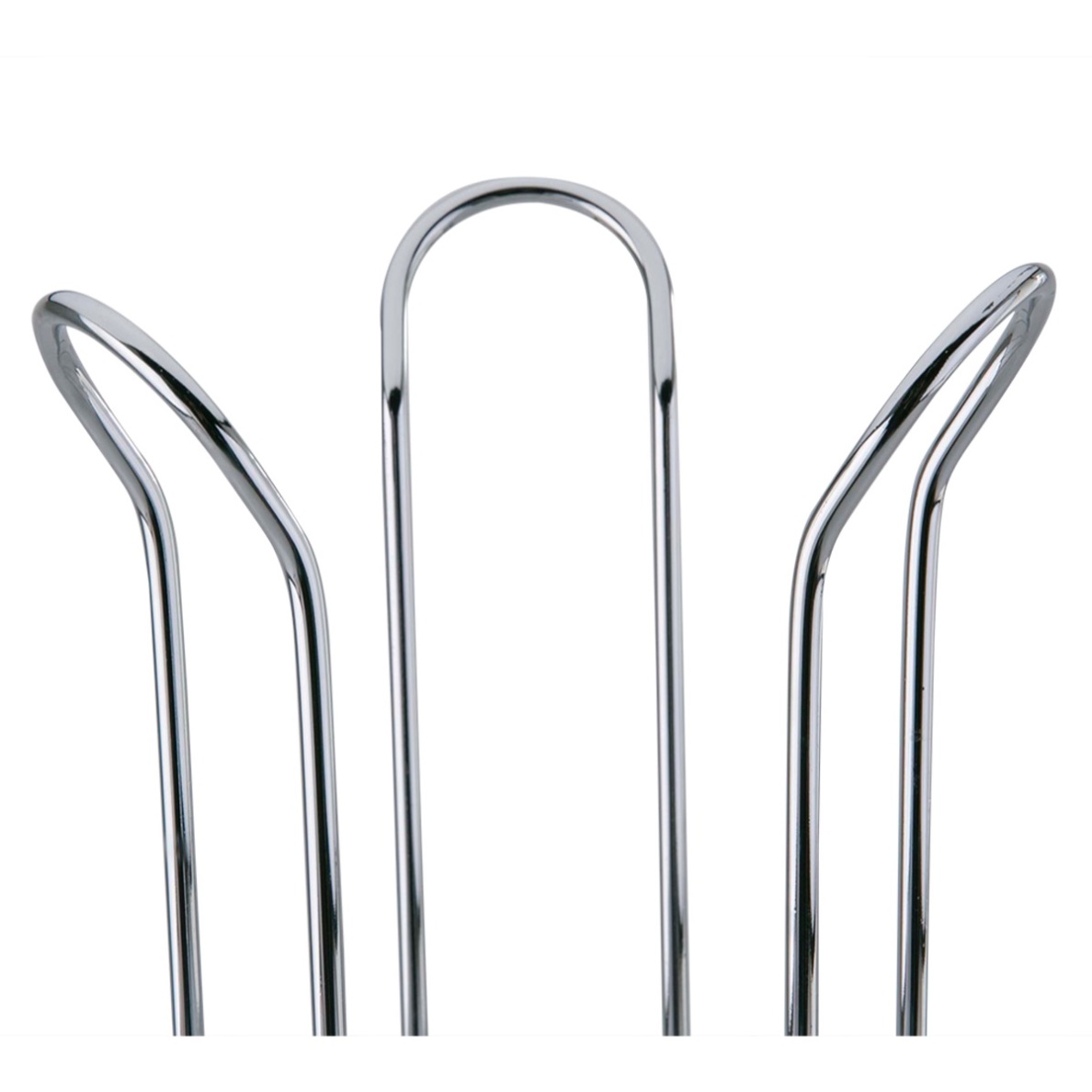 Interdesign Toilet Paper Holder Stand Plus (38 x 46 x 20 cm, Silver)