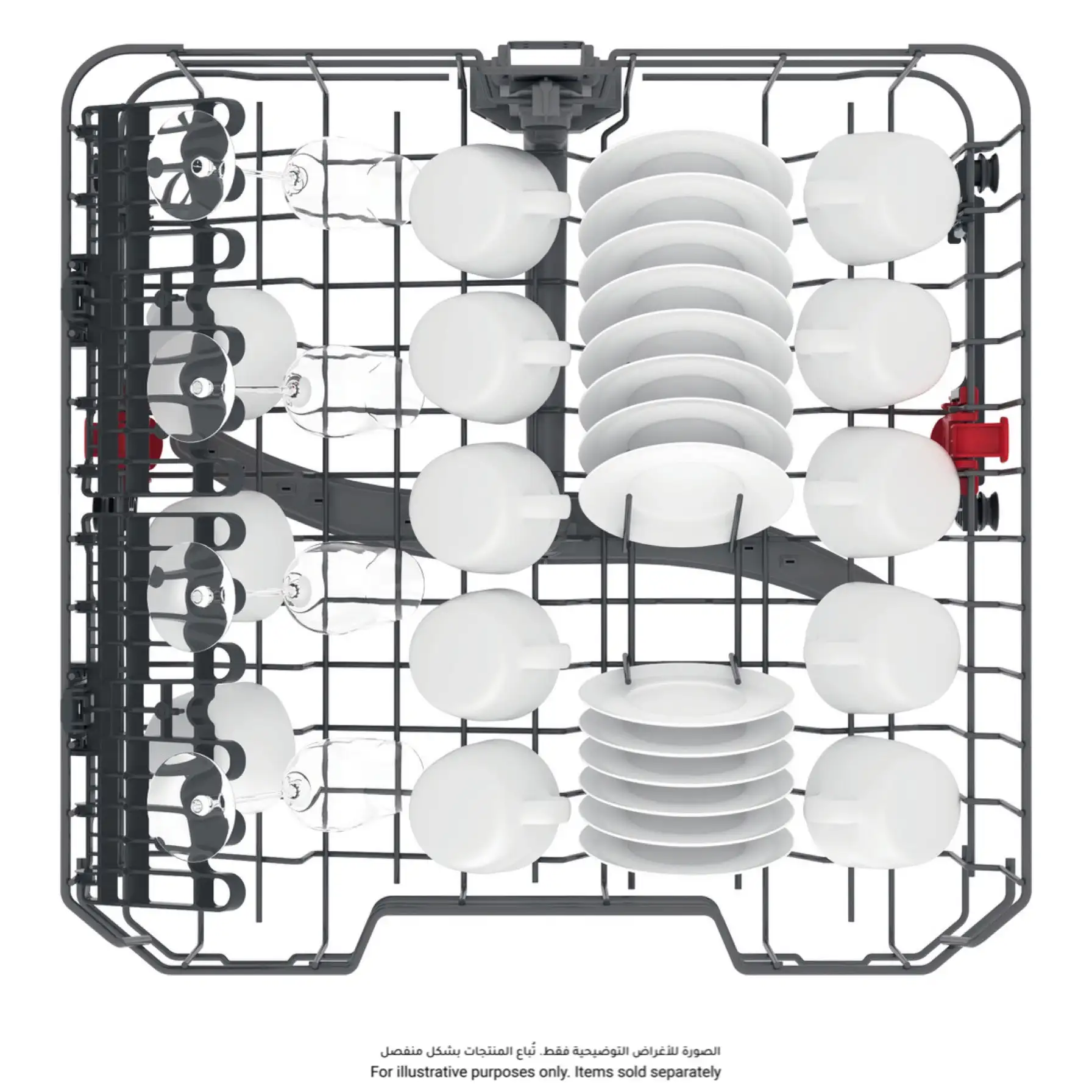 Whirlpool Freestanding Dishwasher, WFE2B19XUKN (13 Place Setting)