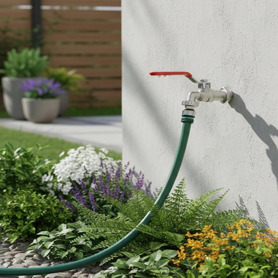 Bold Chrome Brass Garden Ball Valve Bib Tap