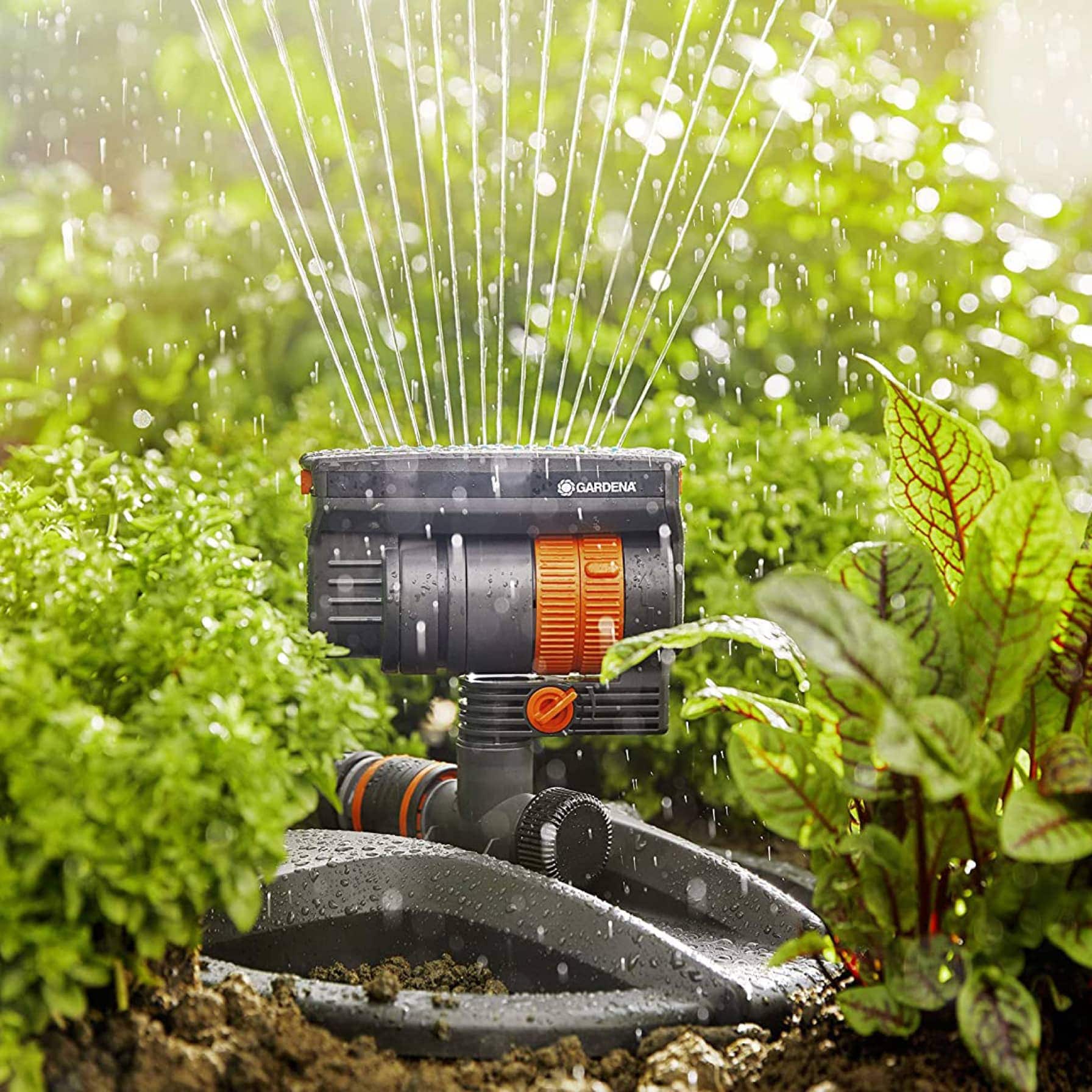 Gardena AquaZoom Compact Oscillating Sprinkler 