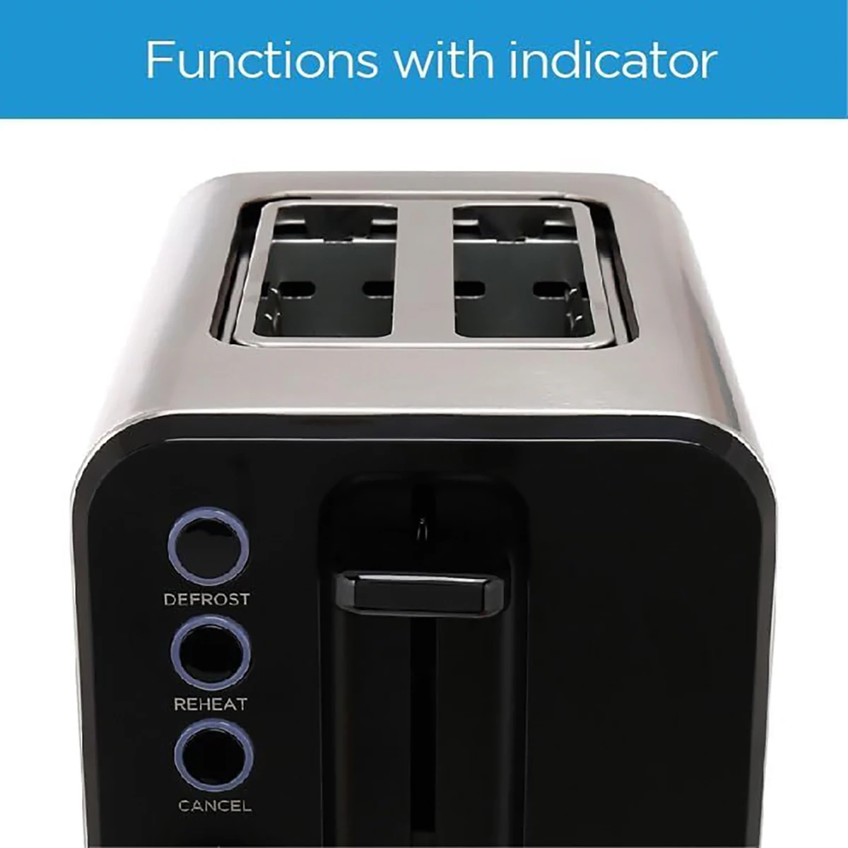 Midea 2-Slice Toaster, MTRW2L20W (800-950 W)