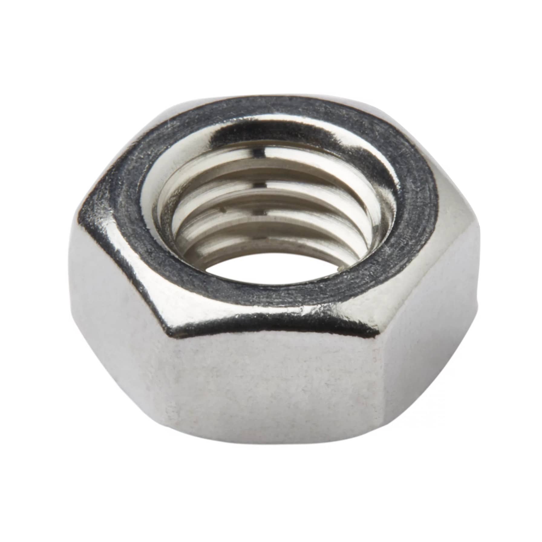 Diall Stainless Steel Lock Nut Pack (M8, 10 Pc.)