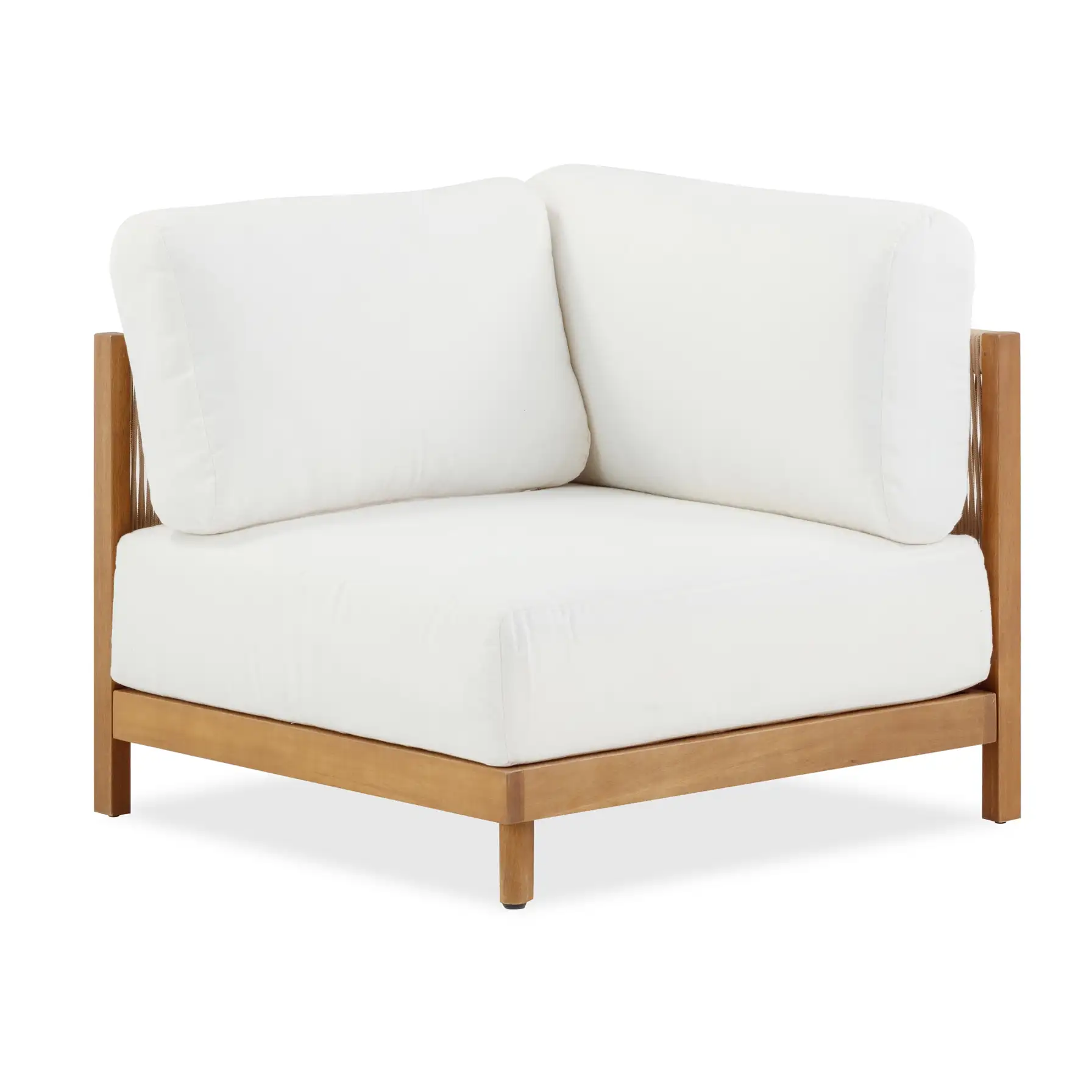 Ventura 5-Seater Acacia Wood Corner Outdoor Sofa Set