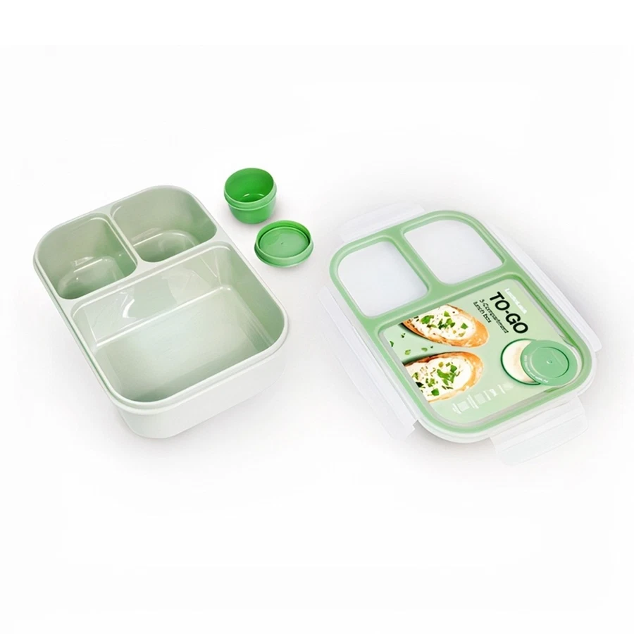 Lock & Lock To Go Lunch Box (Mint, 980 ml) 